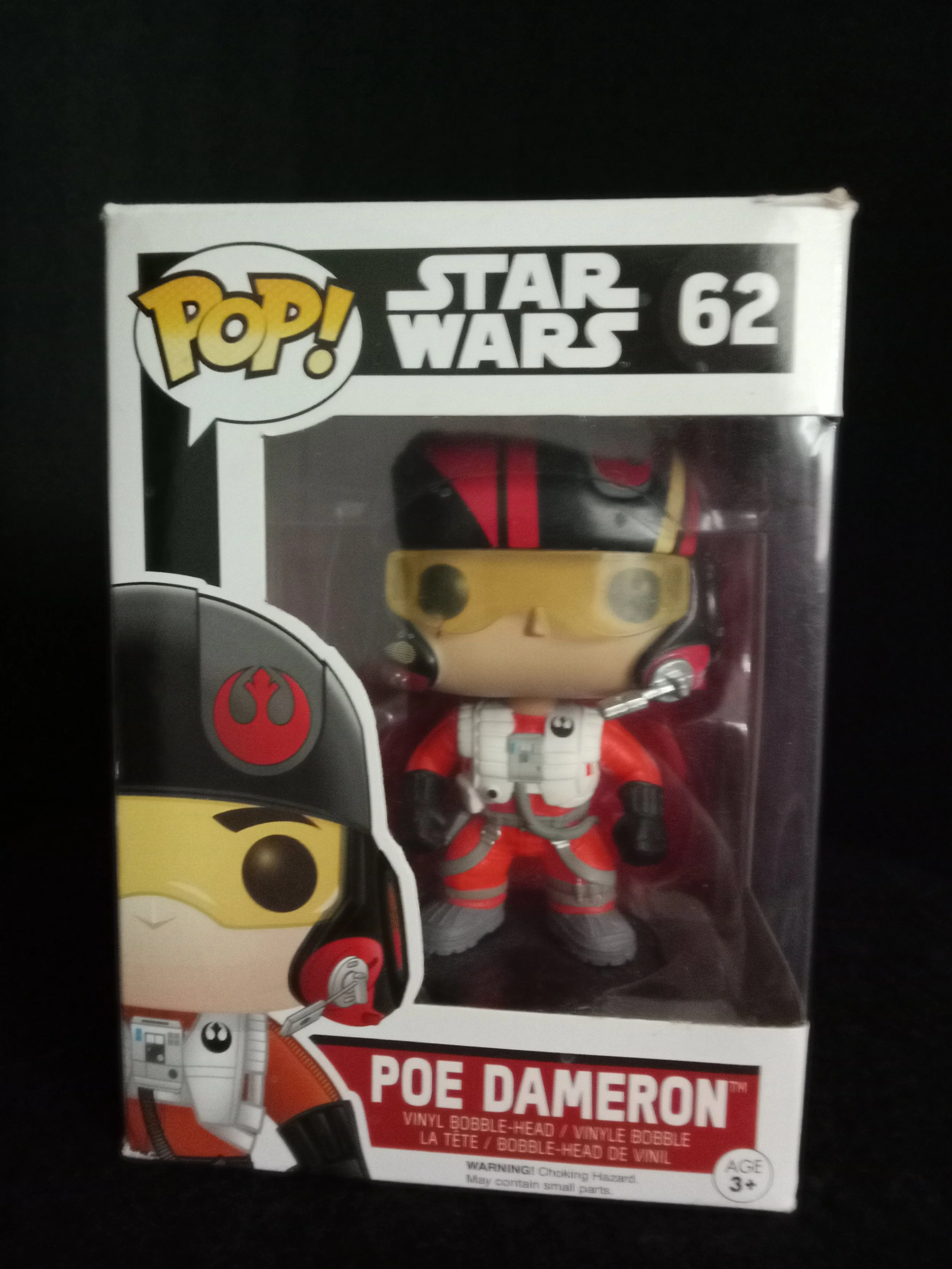 Poe Dameron 62 Funko Pop! - Damaged