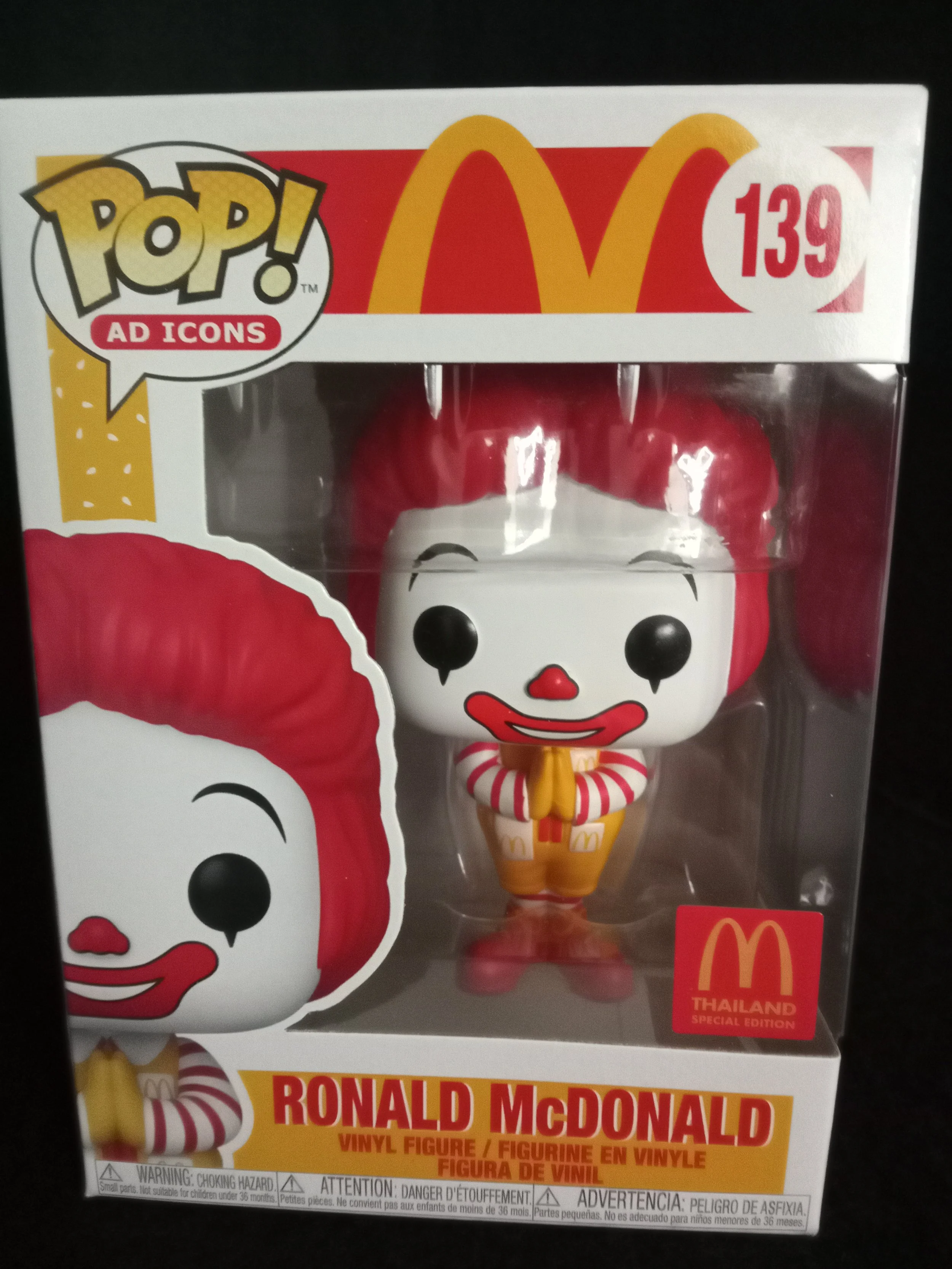 Ronald McDonald 139 - Thailand Special Edition - Funko Pop!