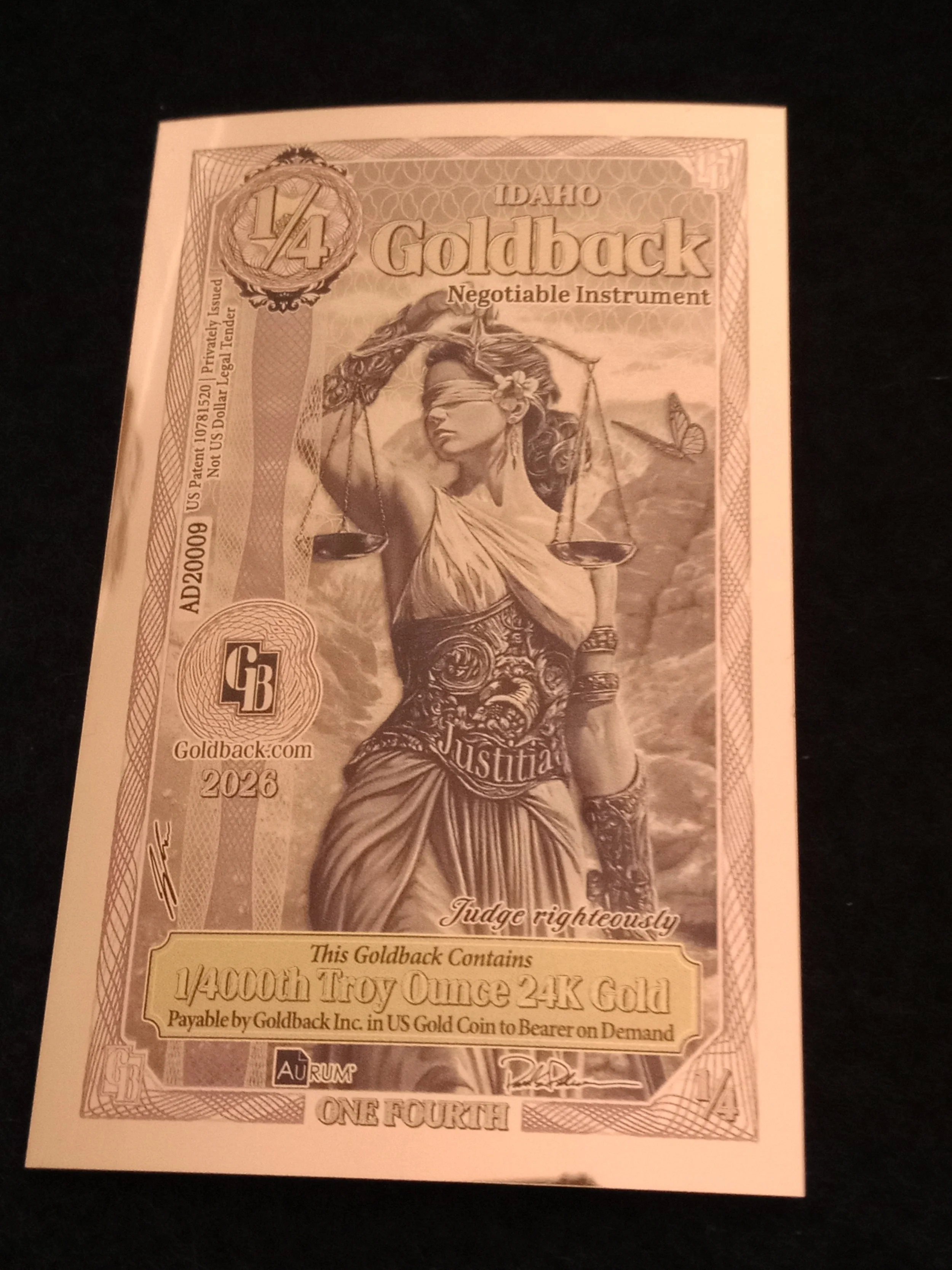 Idaho Quarter Goldback - AD20009.jpg