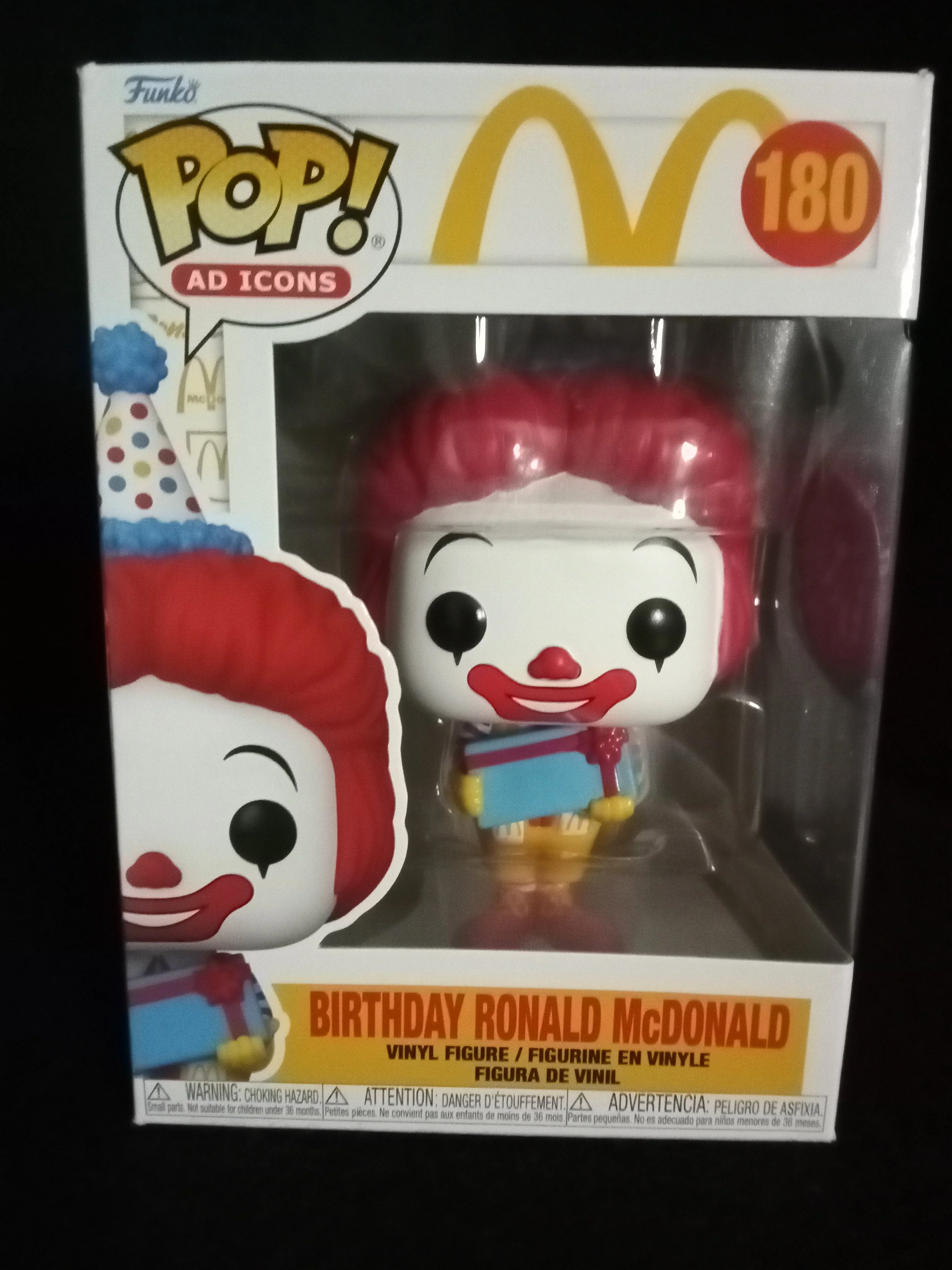 Birthday Ronald McDonald 180 Funko Pop!