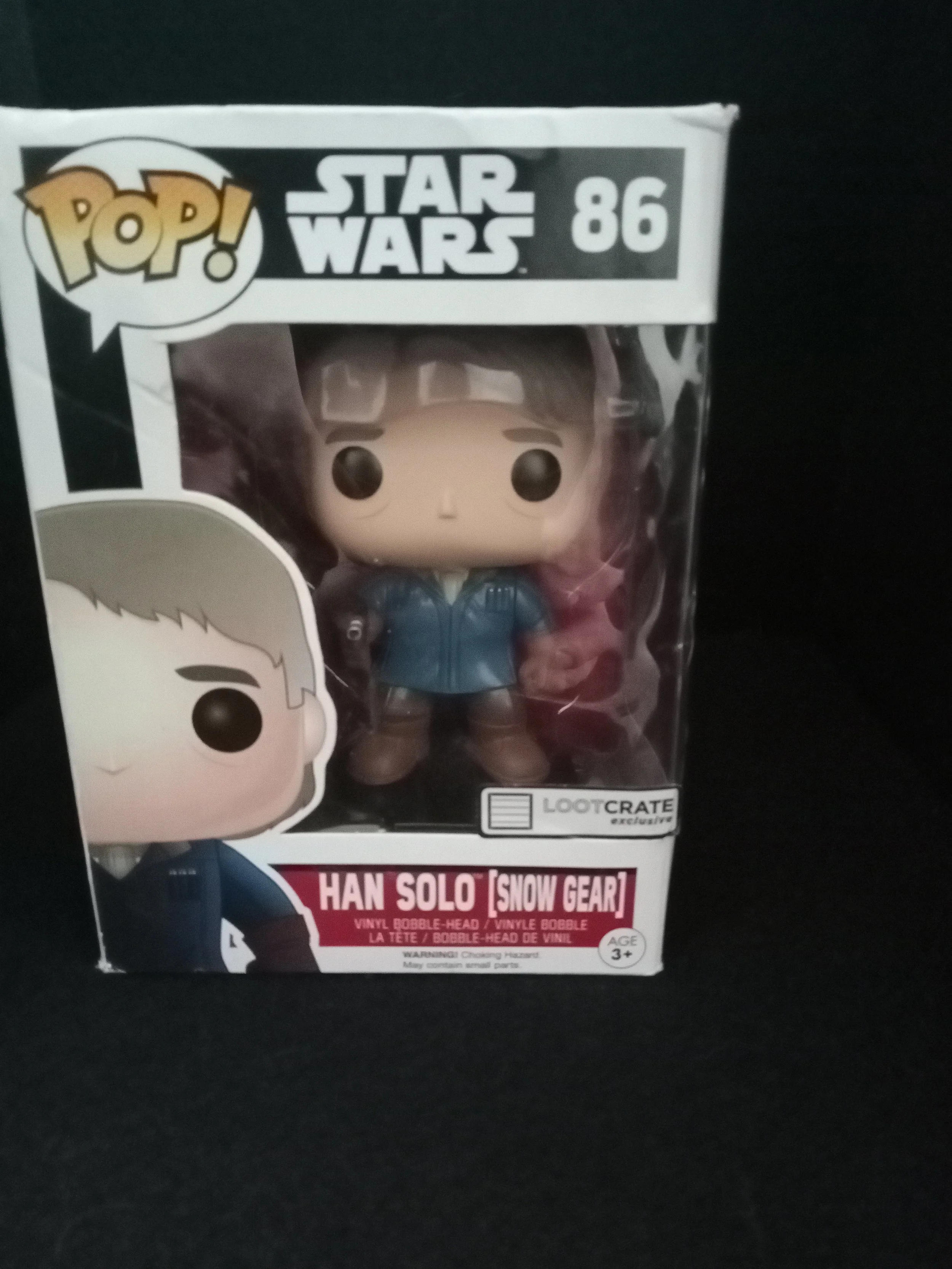 Han Solo 86- Snow Gear - DAMAGED Funko Pop!