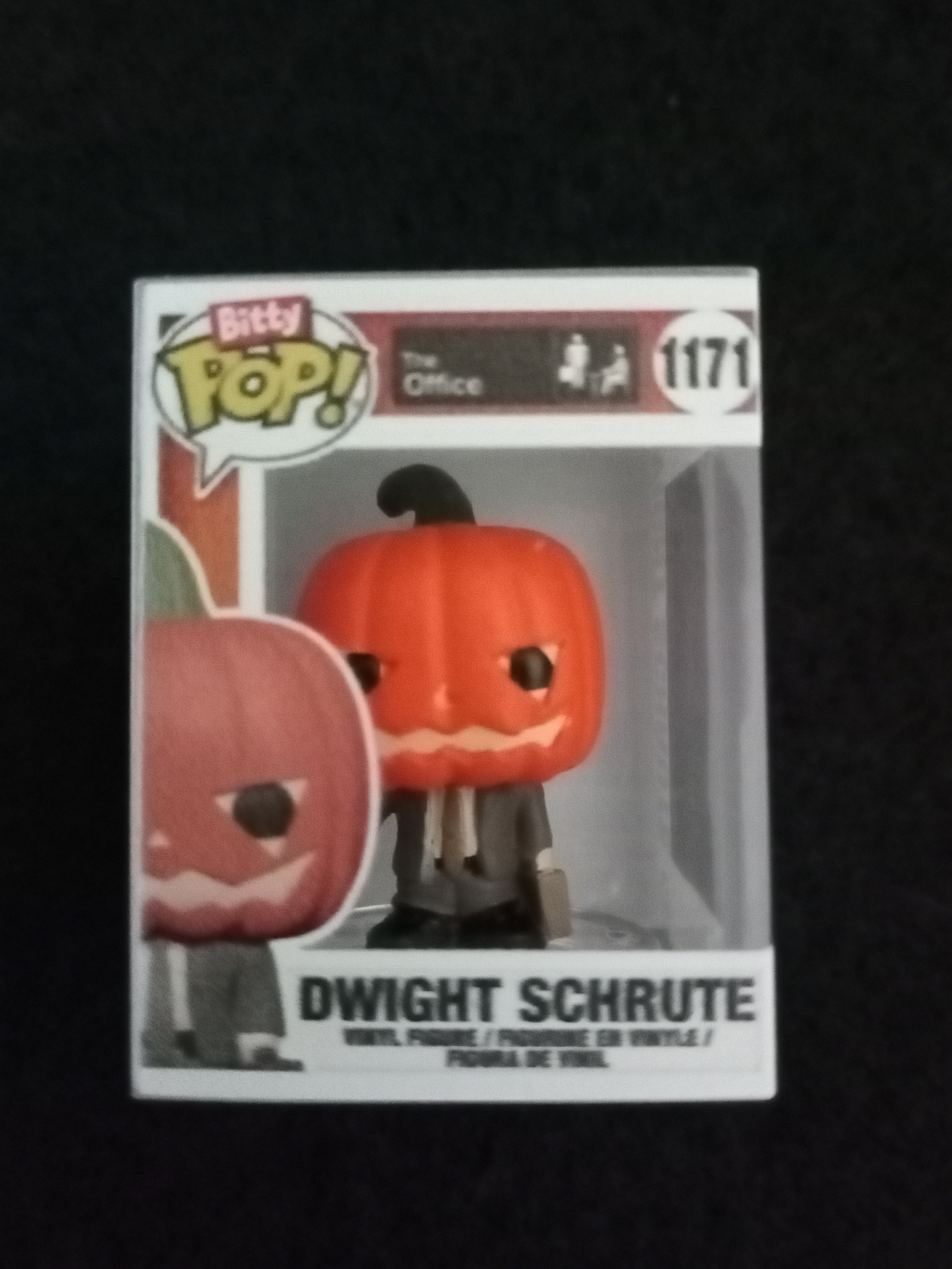 Dwight Scrute 1171 - Pumpkin - Bitty Pop!