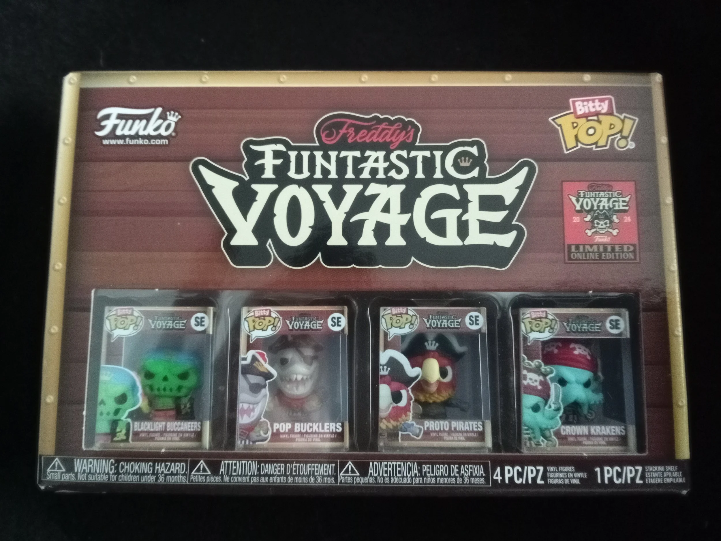 Freddy's Funtastic Voyage Funko Bitty Pop! 4 Pack