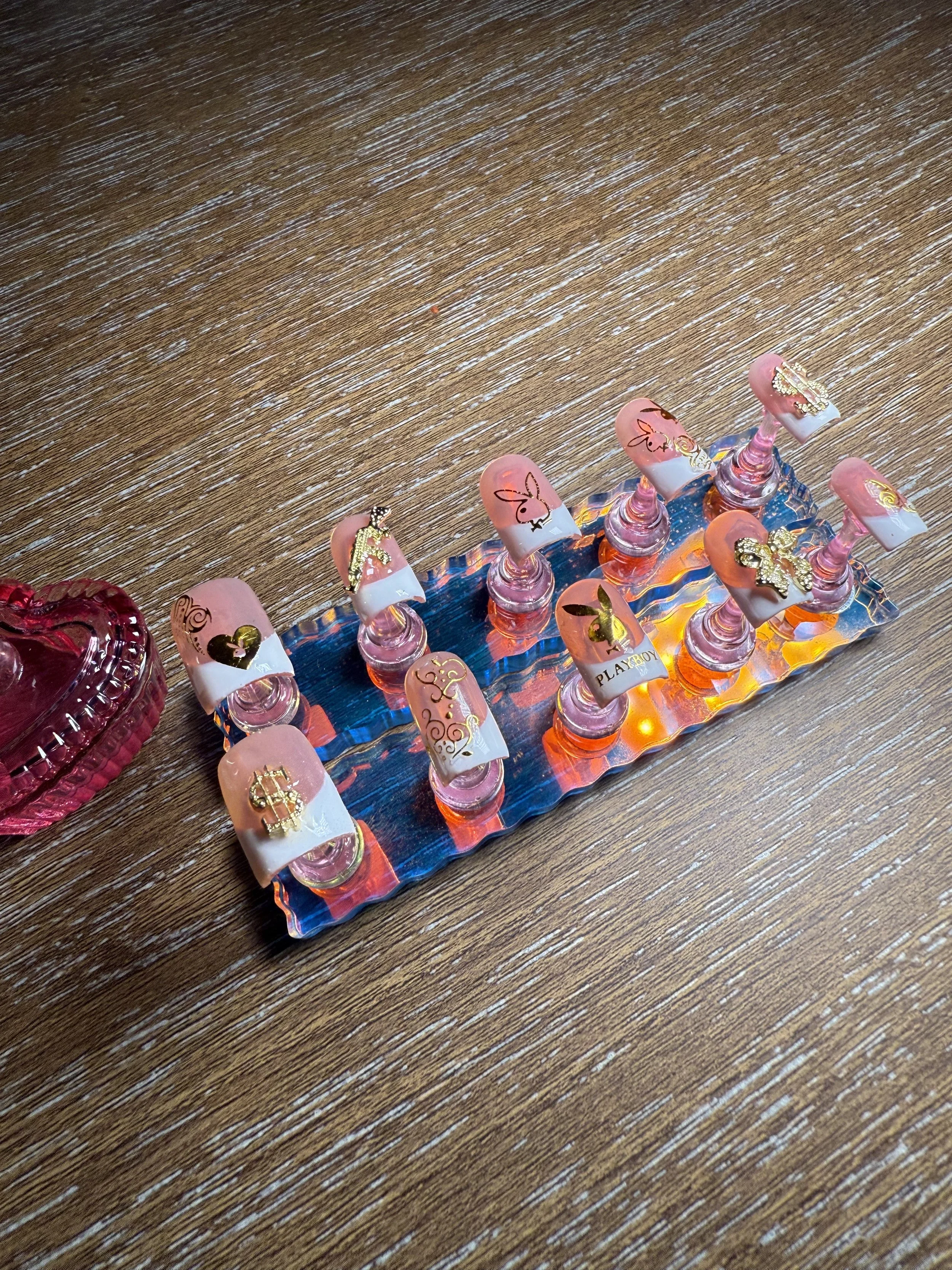 playboy golden bling