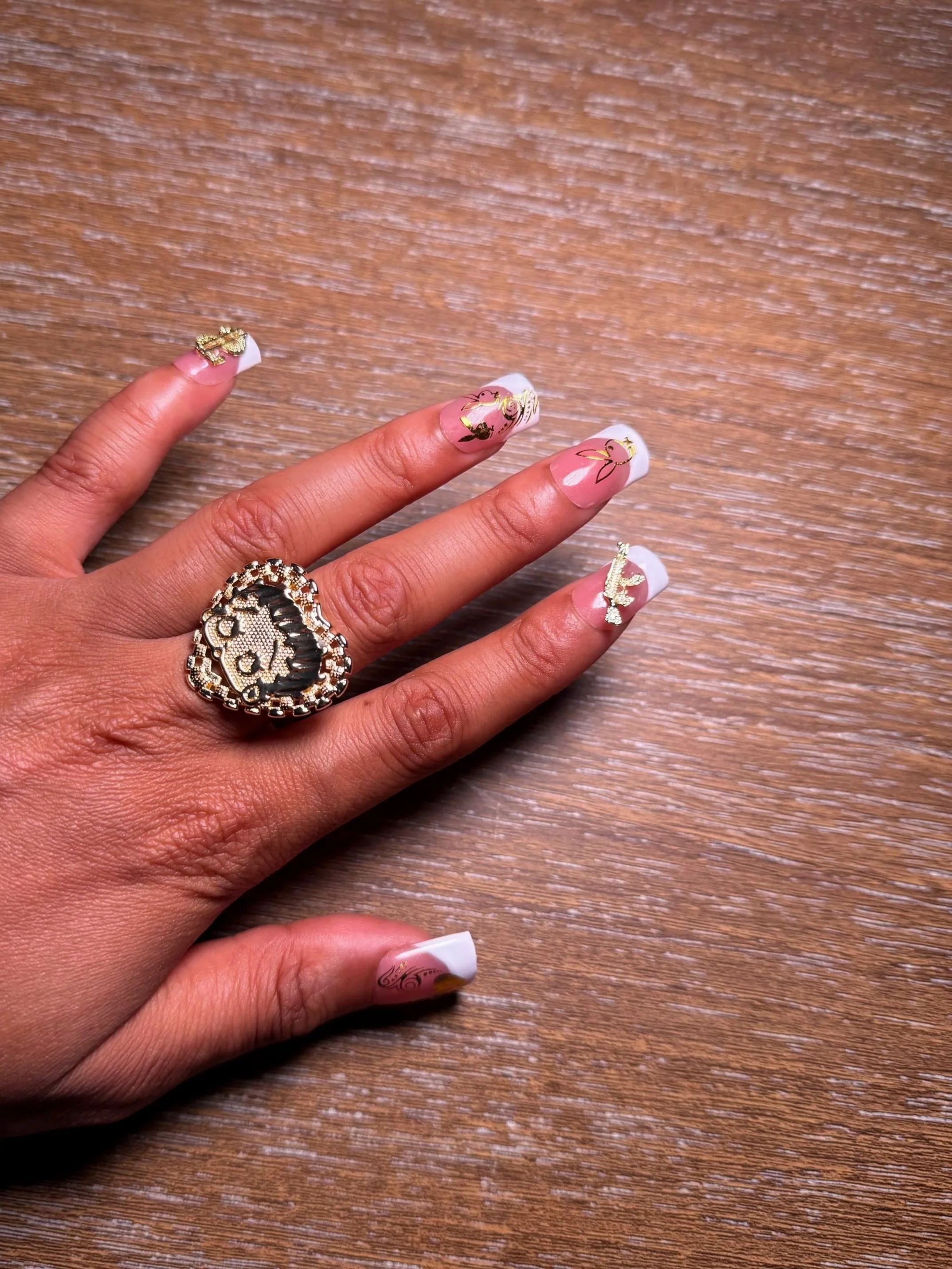 14k Gold Betty Boop Ring