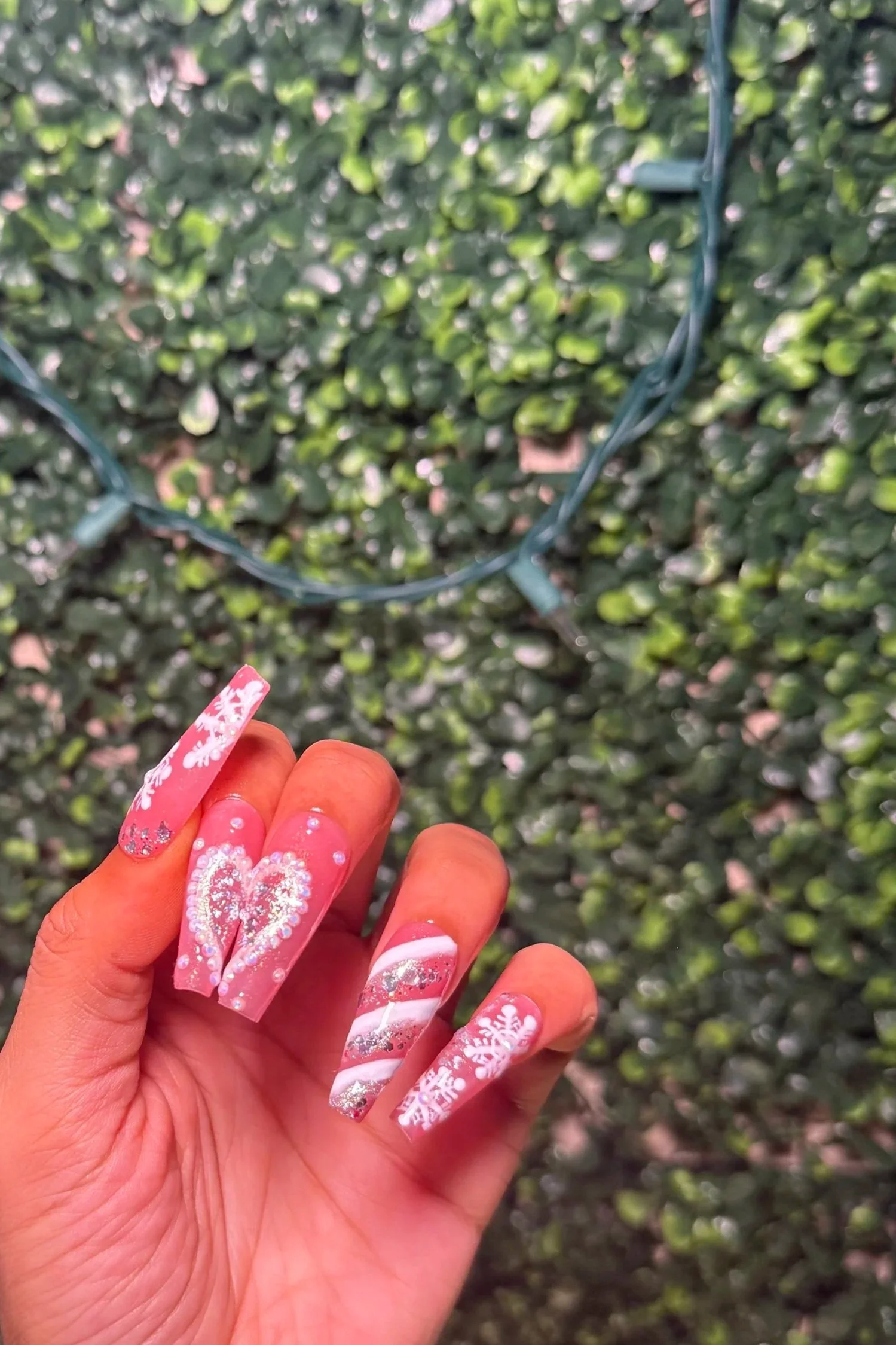 2-hand winter heart set