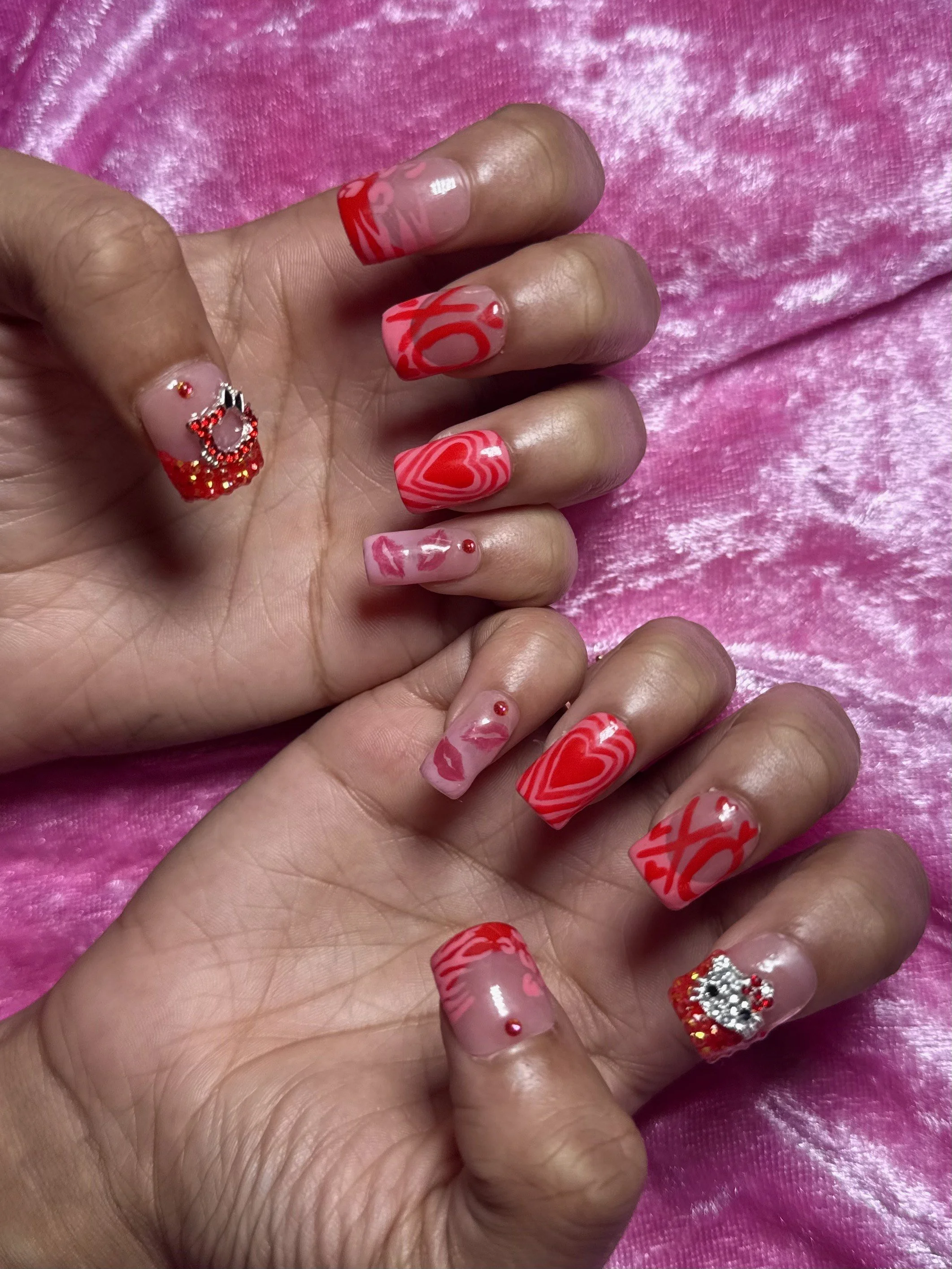 valentine hello kitty shorties