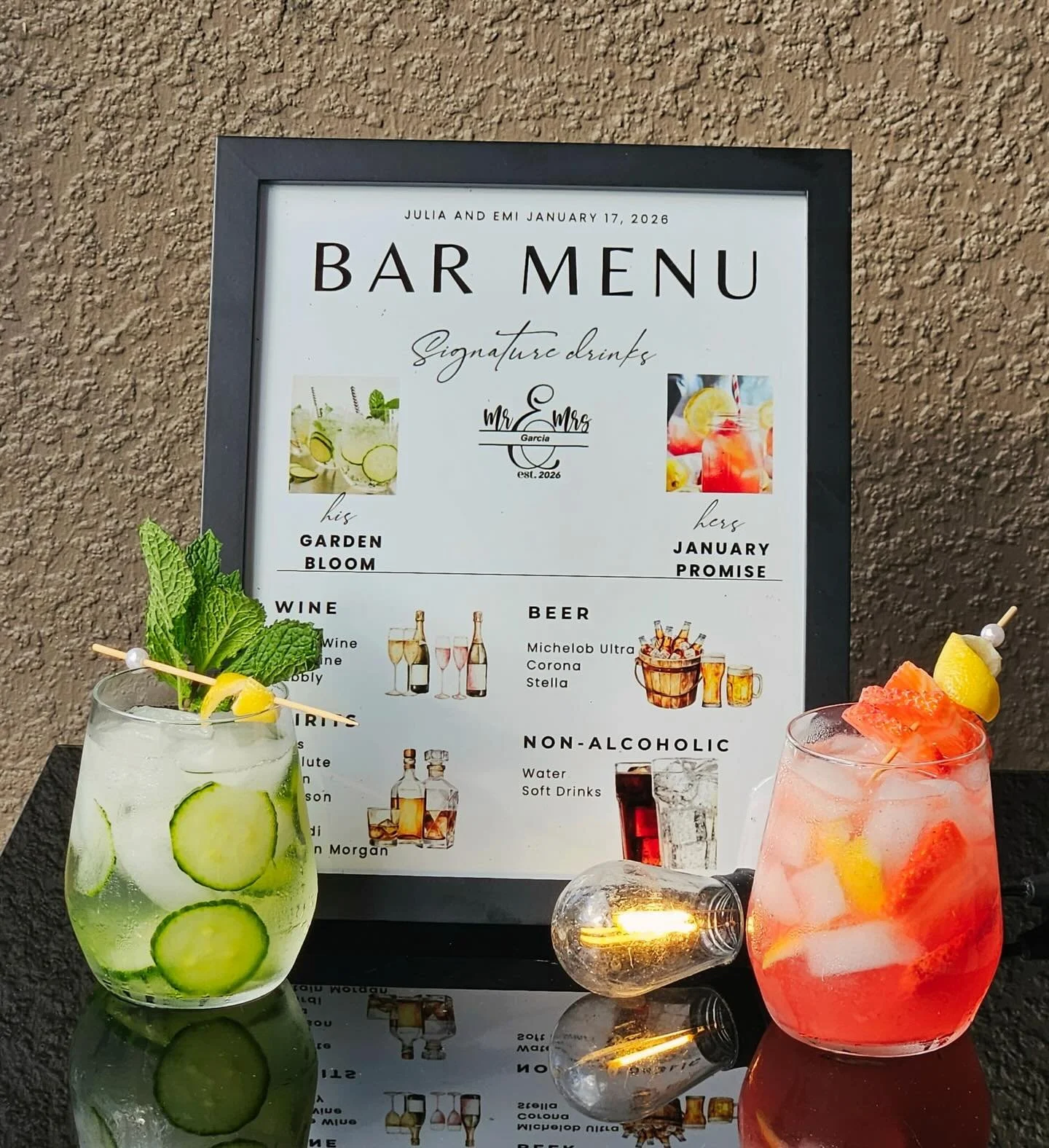 Custom made drinks for your special events! We will sit down with you and create a cocktail designed specifically for you and your event! DM for booking info 🍸#mobliebartender #dryhirebar #cocktails