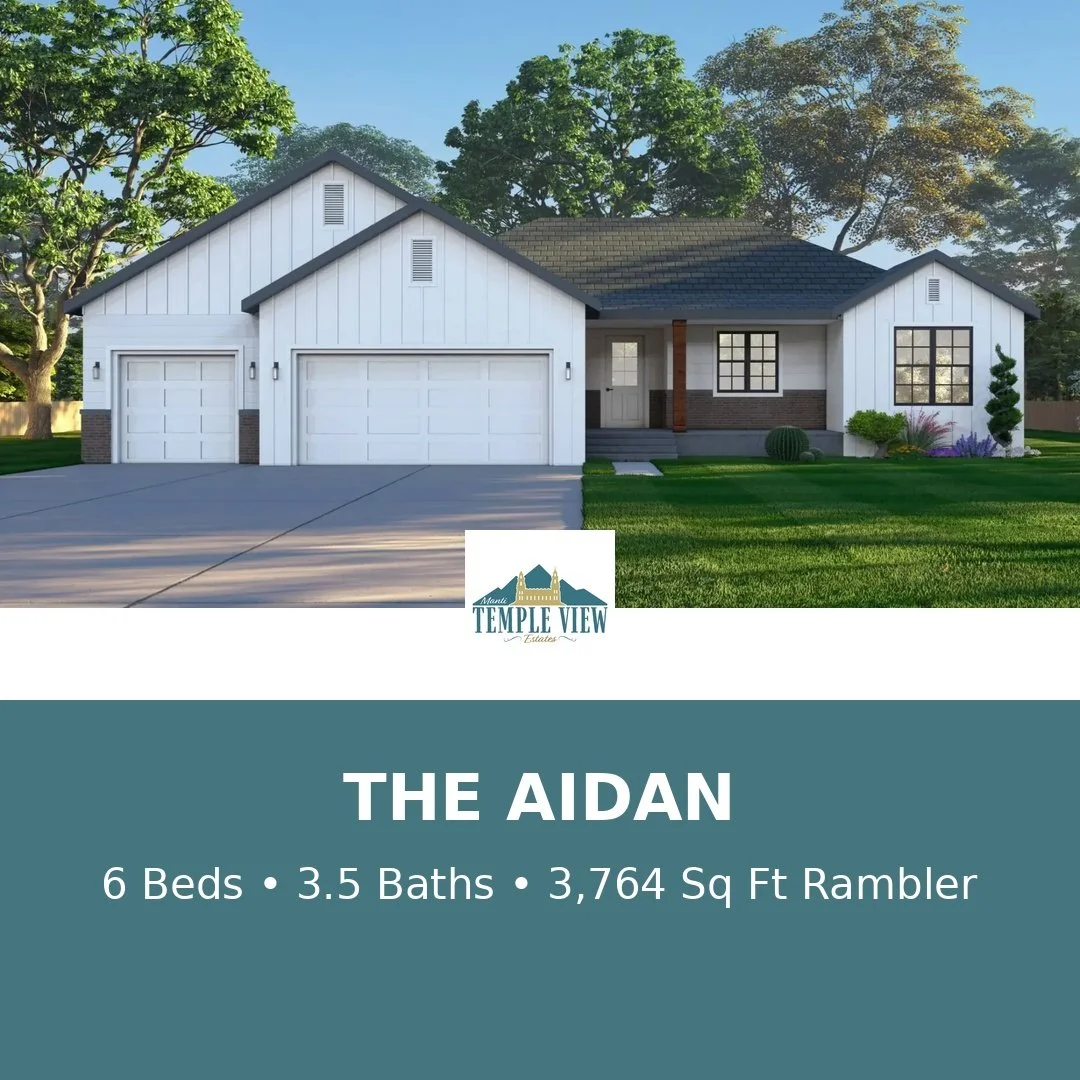 A spacious 3,764 sq. ft. rambler designed for comfort and functionality. This 6-bedroom, 3.5-bathroom home features an expansive open-concept living area, a large master suite, and plenty of room for a growing family or multi-generational living.