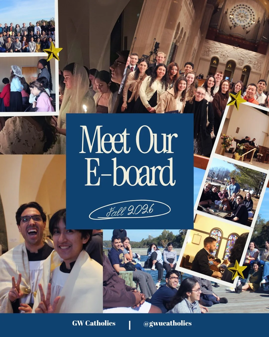 GWU Catholics Eboard Fall 2026 #gwu #gwucatholic #catholic