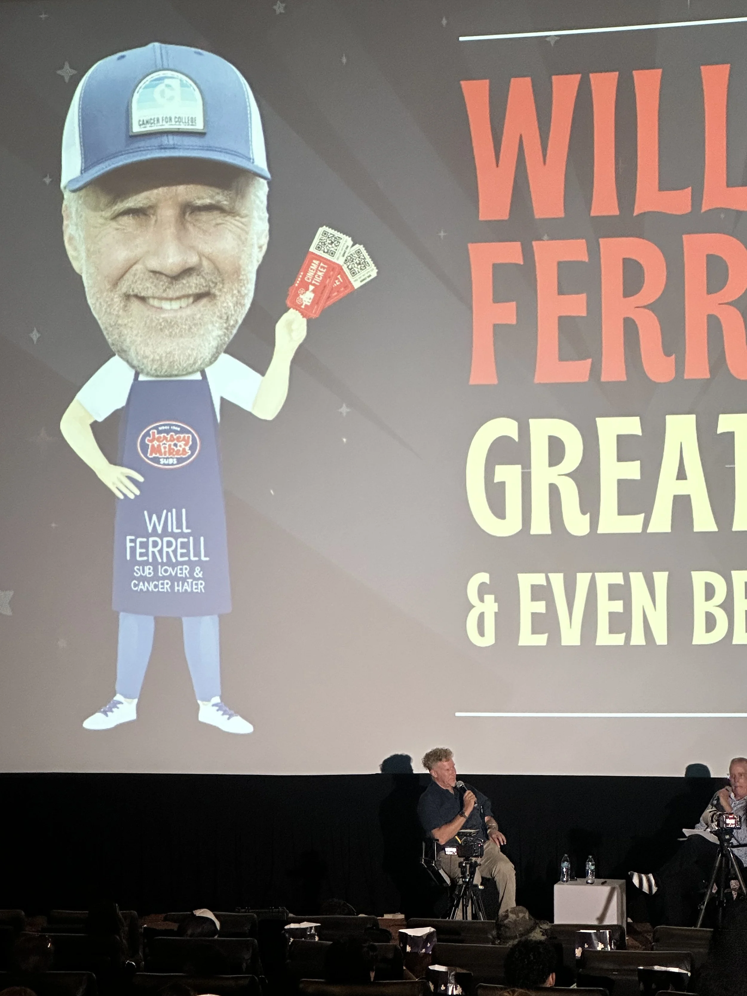 Cancer for College Private Evet
Special Guest: Will Ferrell