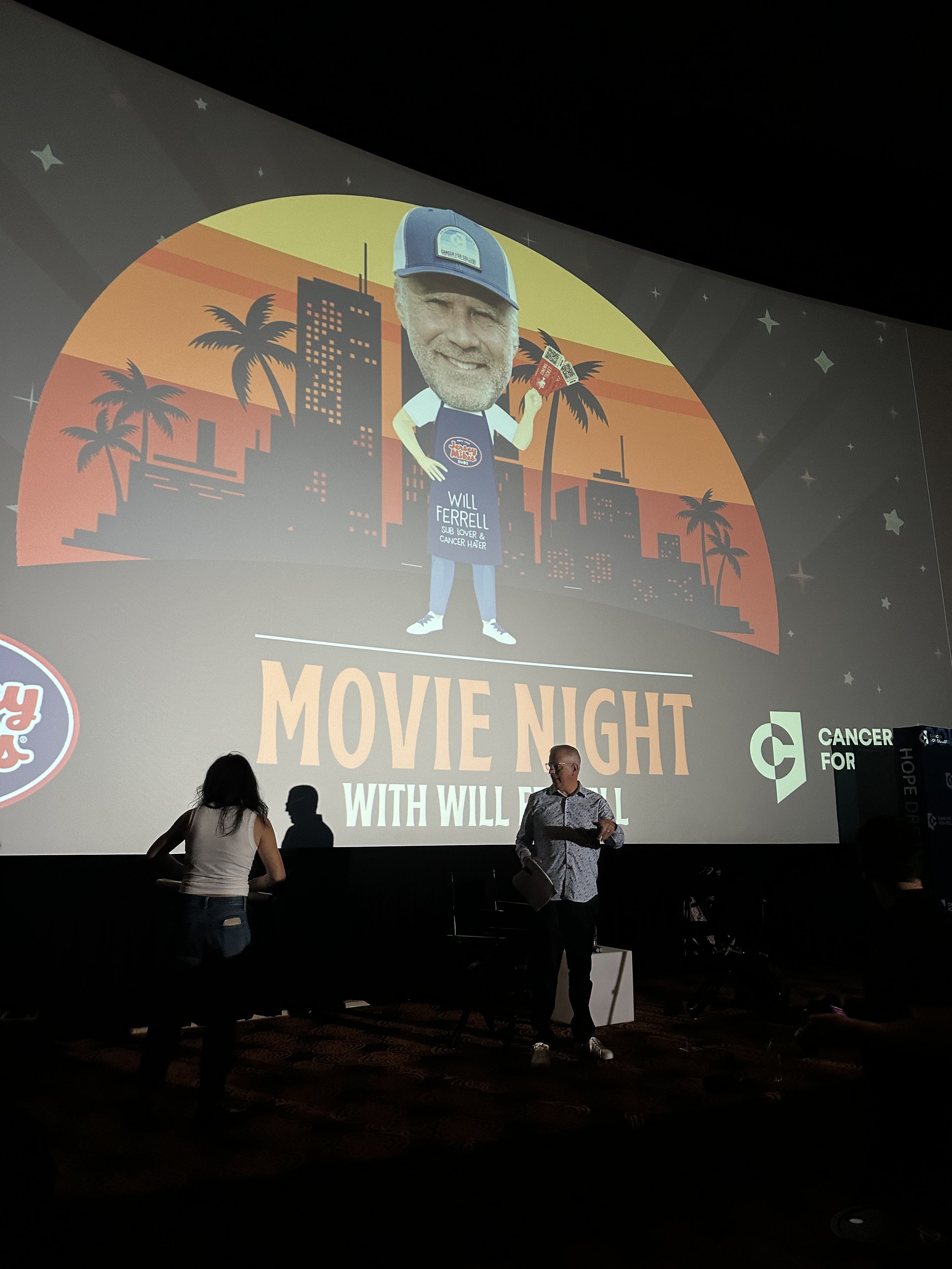 Cancer for College Private Event
Special Guest: Will Ferrell