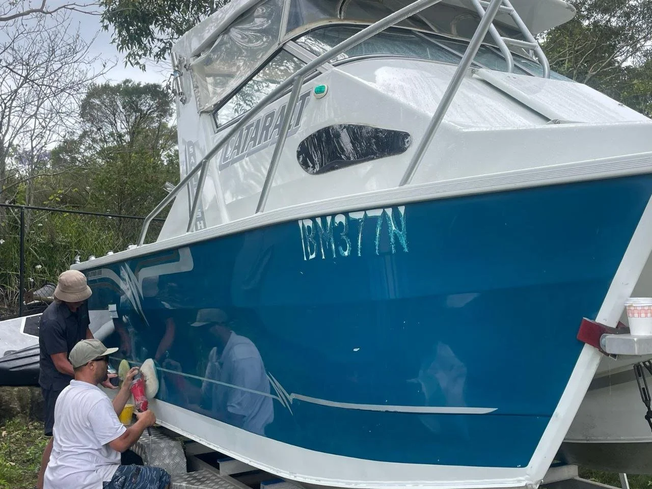 Trailer Boat Detailing