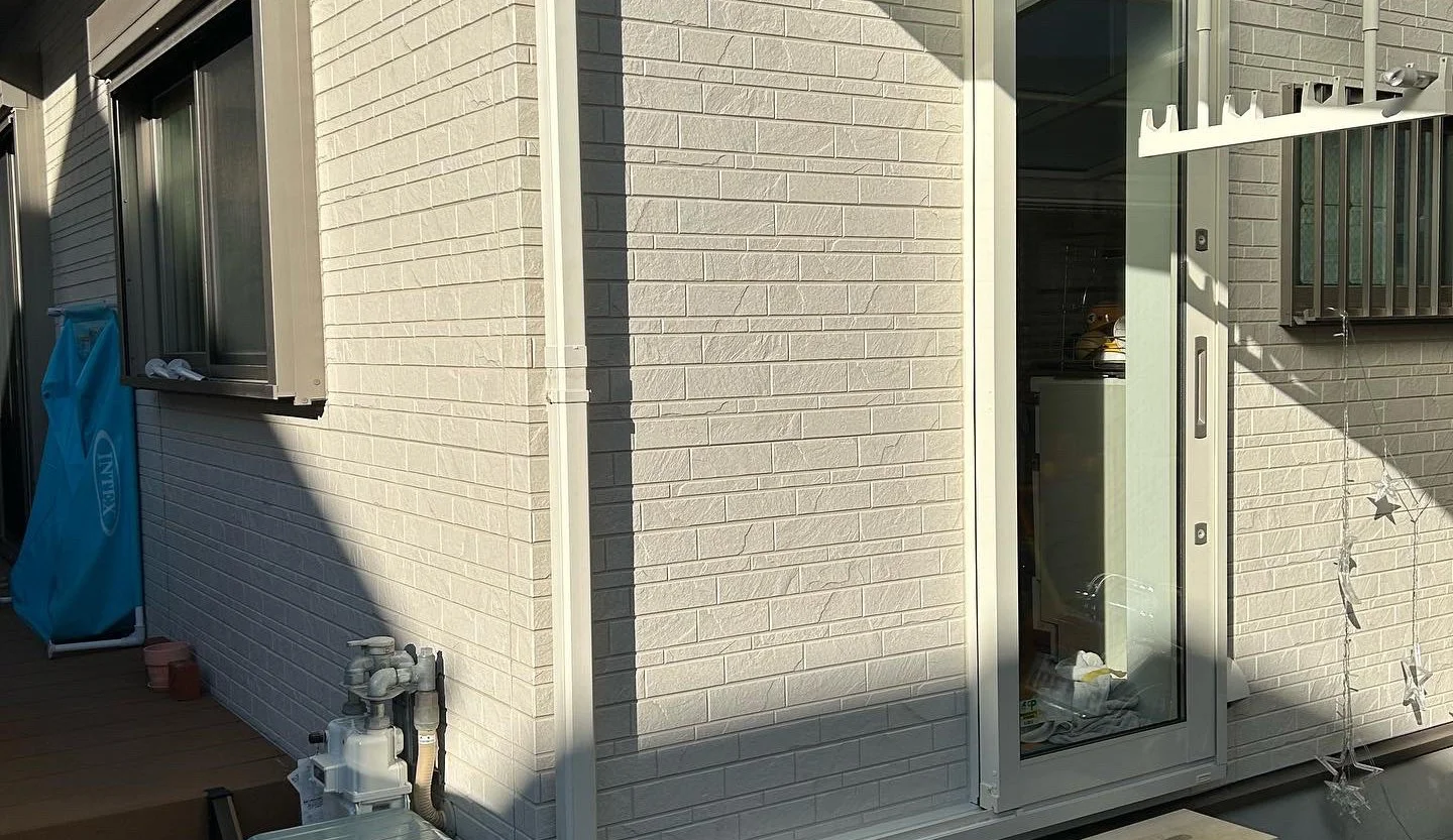 神戸市O様邸　キッチンに勝手口取付