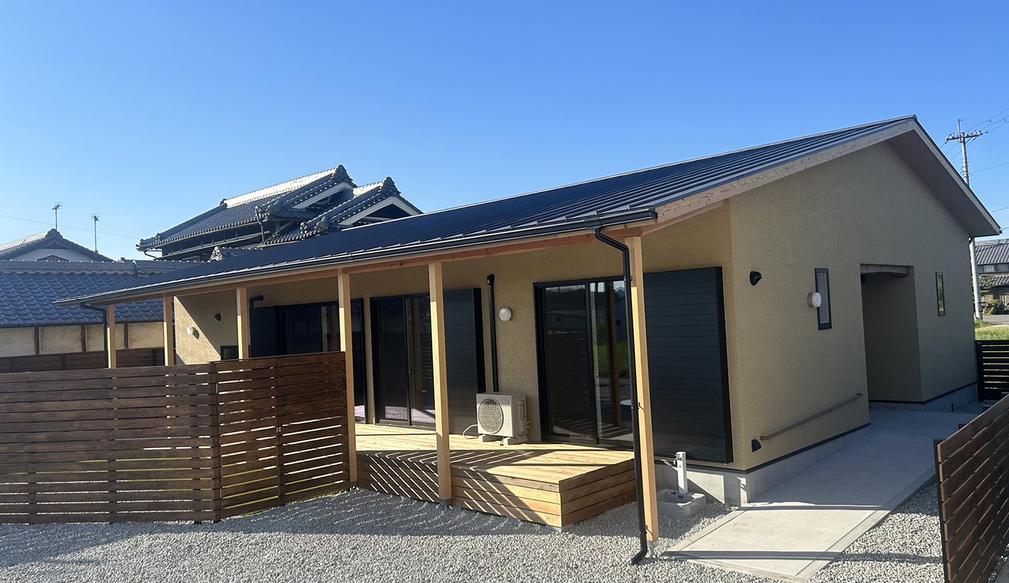 加西市　自然と調和する平屋　　新築工事