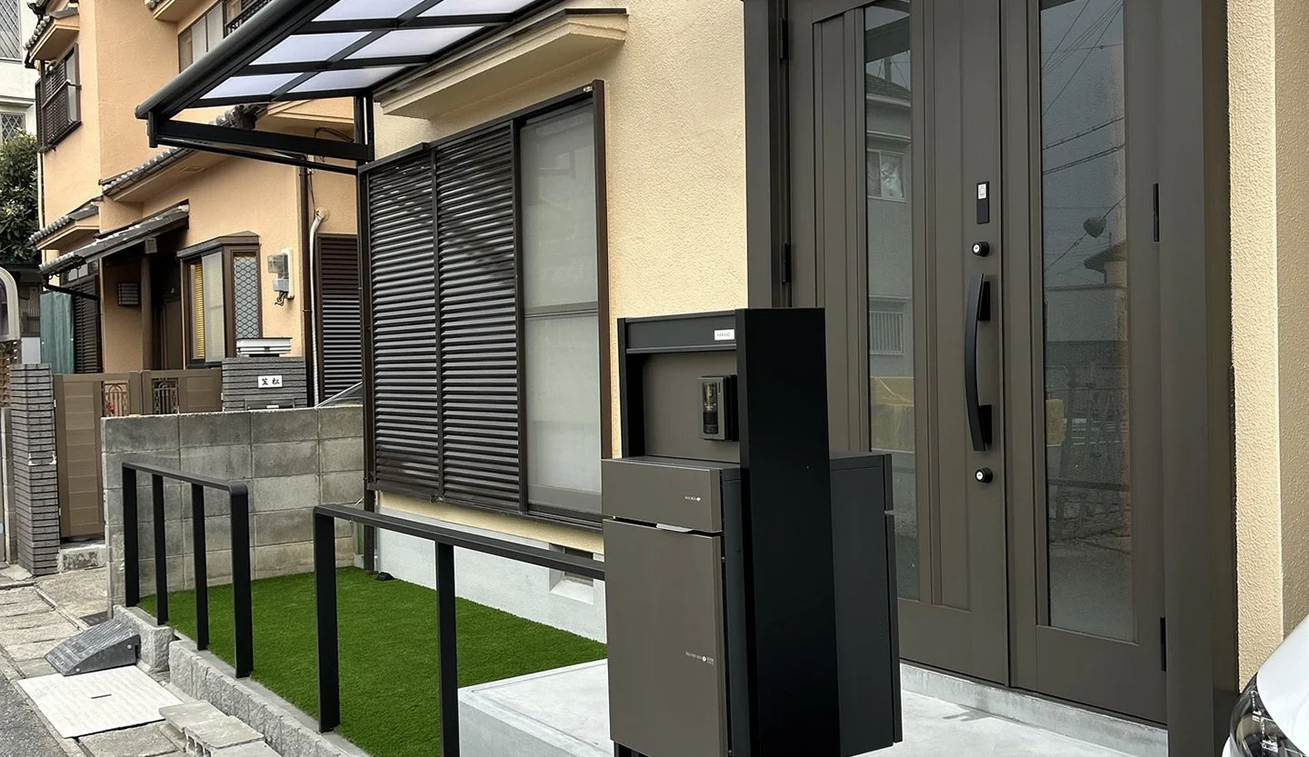 明石市戸建　ビルトイン車庫　　リノベーション工事