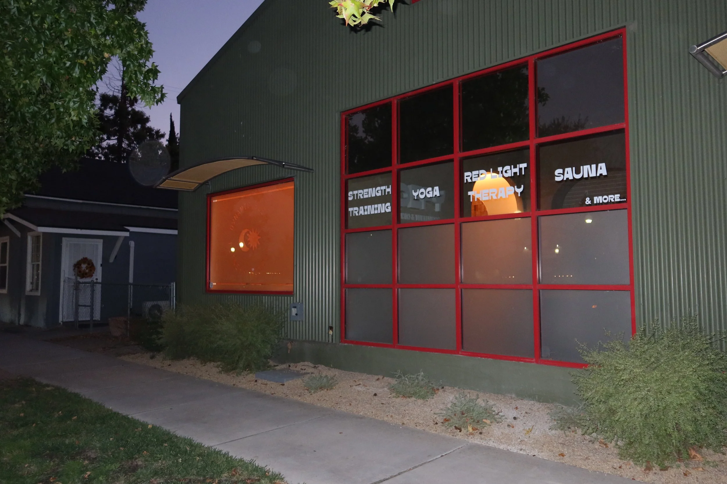 Exterior of DEFY Studio & Wellness in Paso Robles, California.