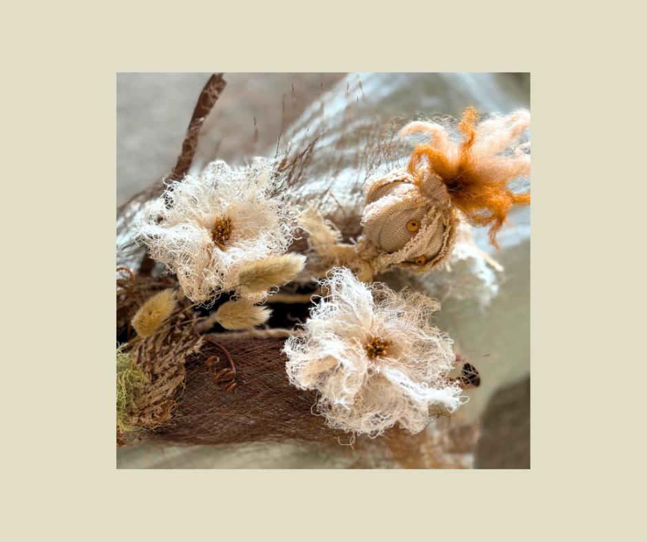 POPPY & BUNNY TAILS ~ Forever Bouquet