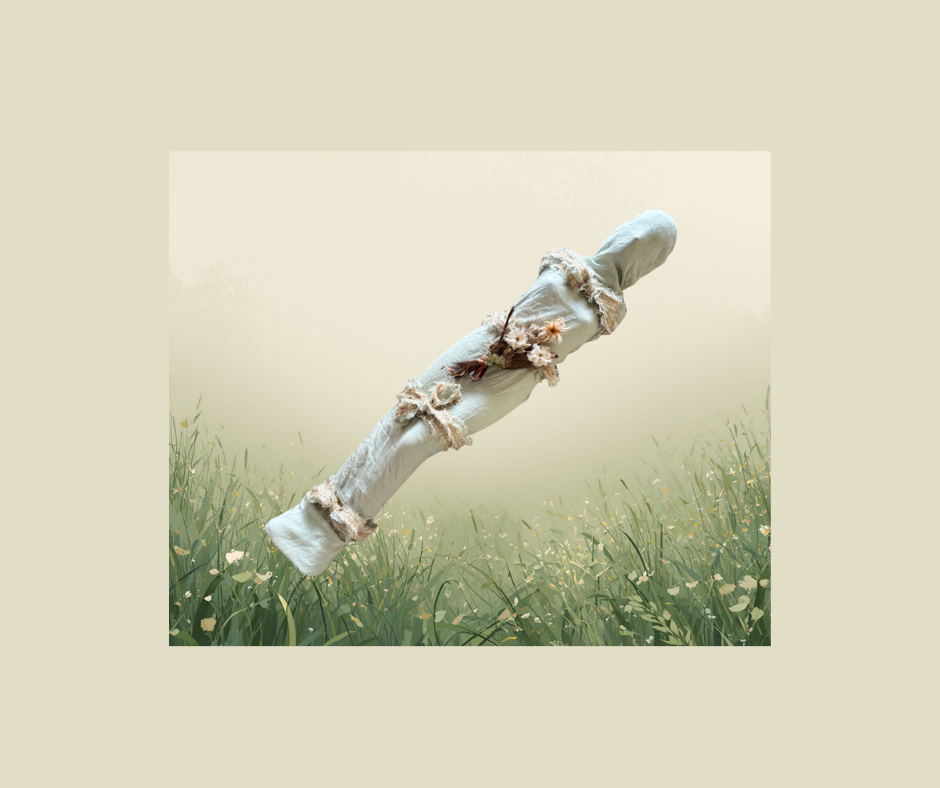 SERENITY ~ Natural Linen Burial Shroud