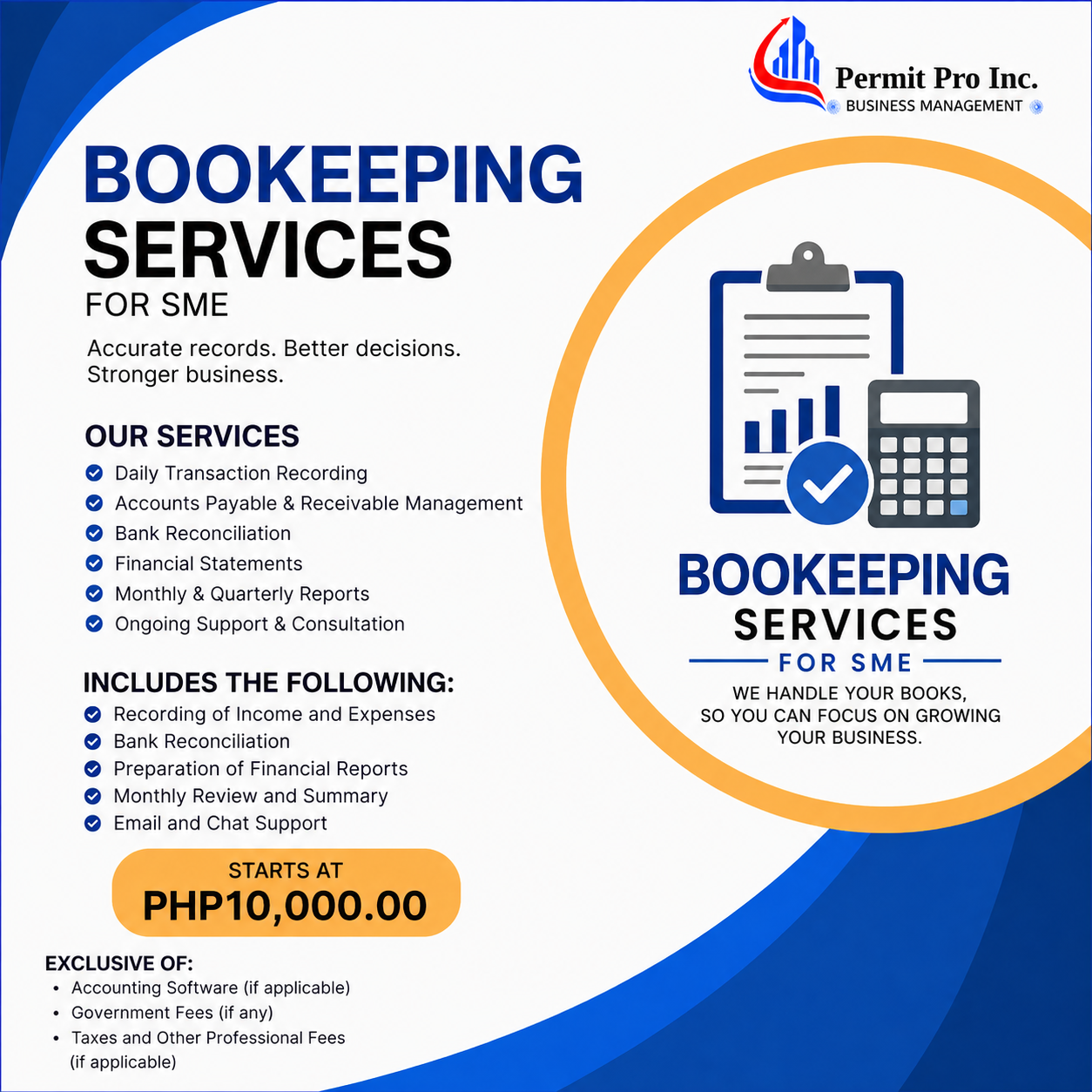 BOOKKEEPING SERVICES