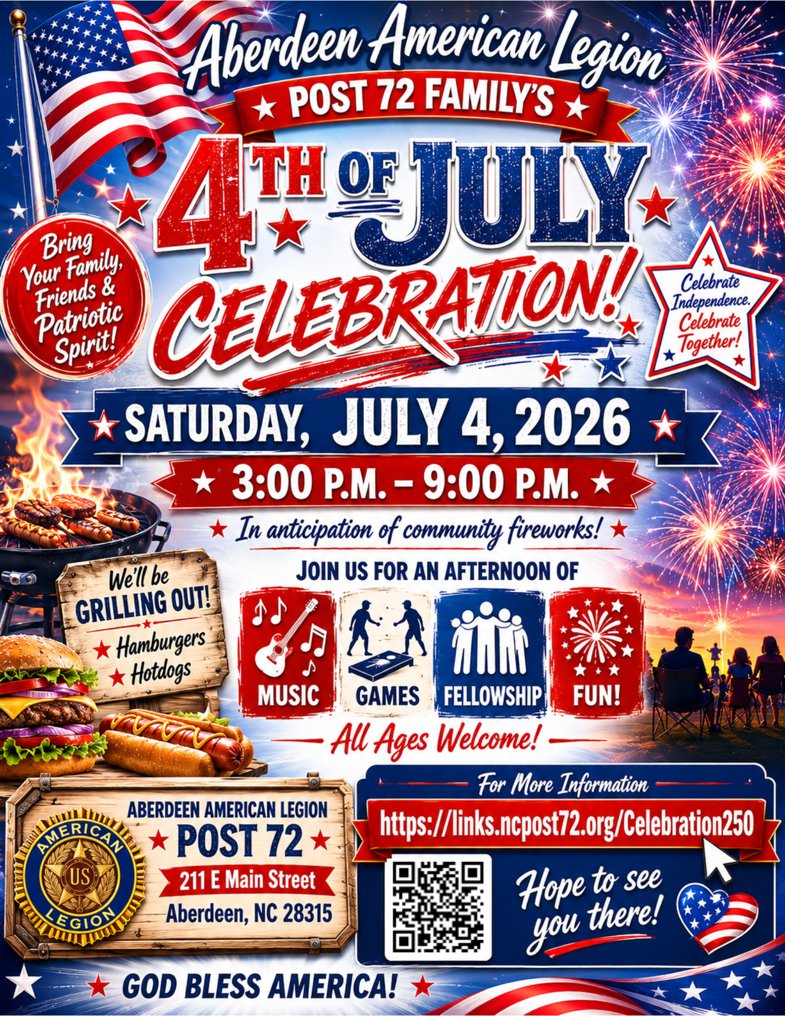 Aberdeen American Legion Family 4th of July Celebration
