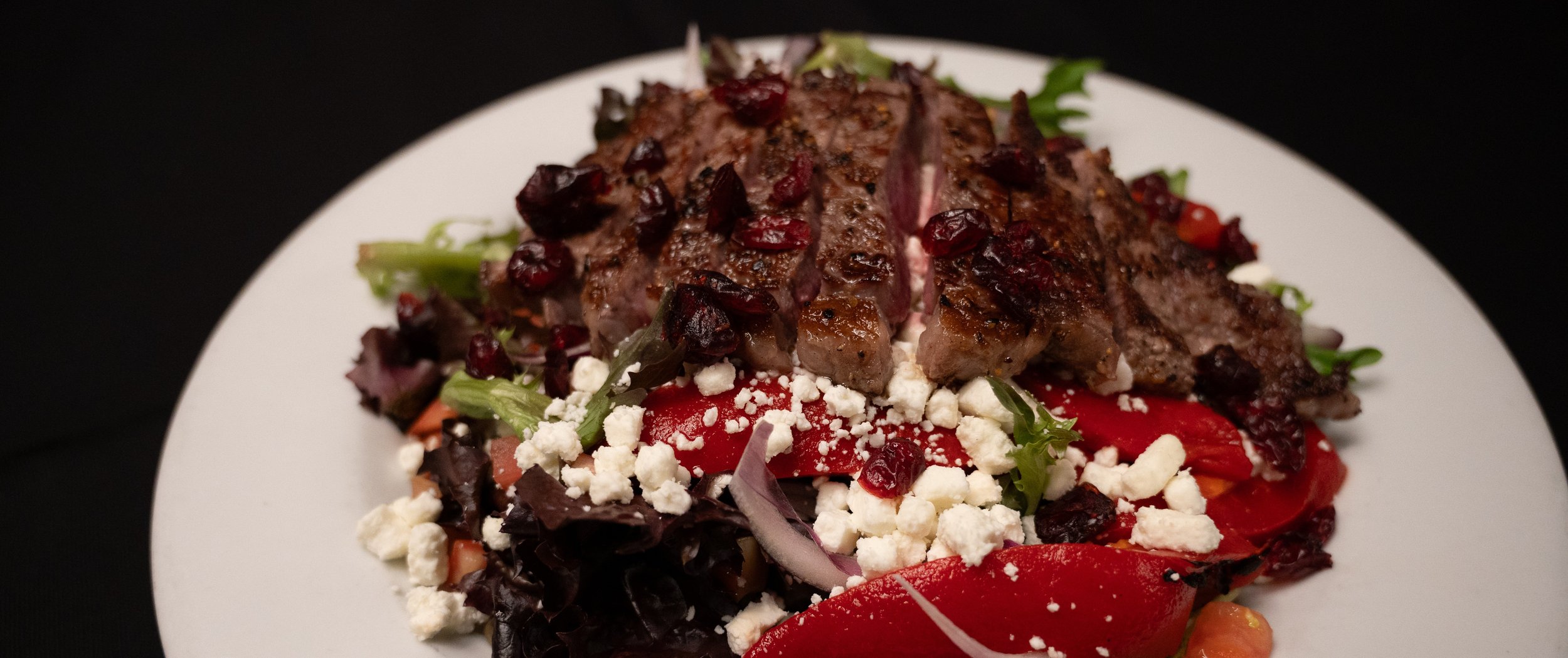 Our Steak and Goat Cheese Salad!
