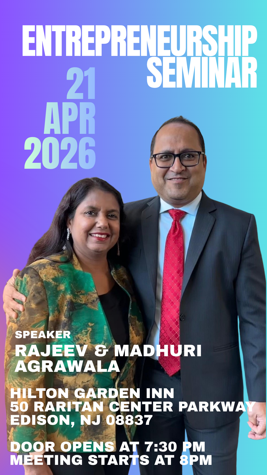 In Person / Online Board Plan &amp; Training by Rajeev &amp; Madhuri Agrawala