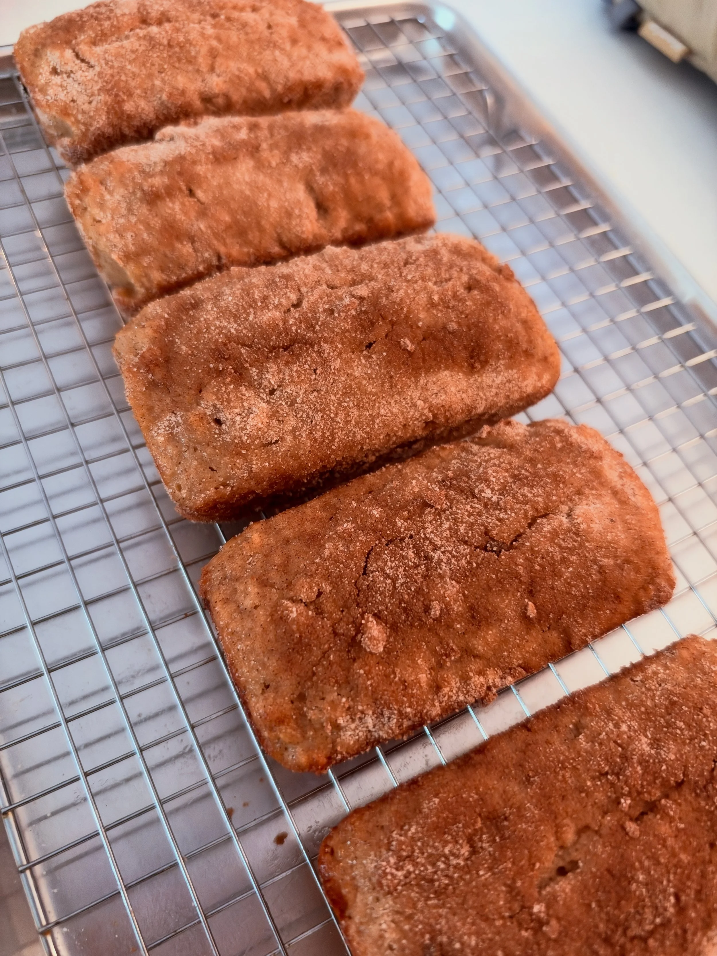 Apple Cider Donut Loaf (mini loaf)