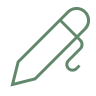 Geometric drawing of an outline square with sections divided by vertical, horizontal, and diagonal lines.