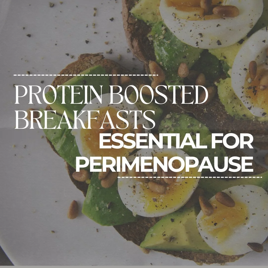 Perimenopause is not the time to eat less&hellip;
It&rsquo;s the time to nourish deeper ✨

One of the biggest shifts I support women with?
👉 Protein intake

As your hormones begin to fluctuate, especially estrogen, your body becomes more prone to:
&