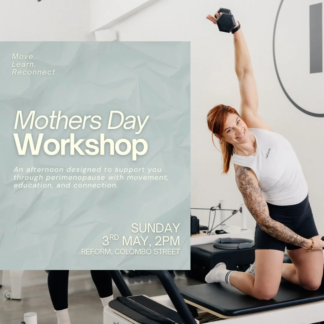 Mother&rsquo;s Day&hellip; but make it about you for once 💛

We&rsquo;ll move, learn, and dive into the realities of perimenopause &mdash; the shifts, the symptoms, and how to actually support yourself through it (without the overwhelm).

Because yo