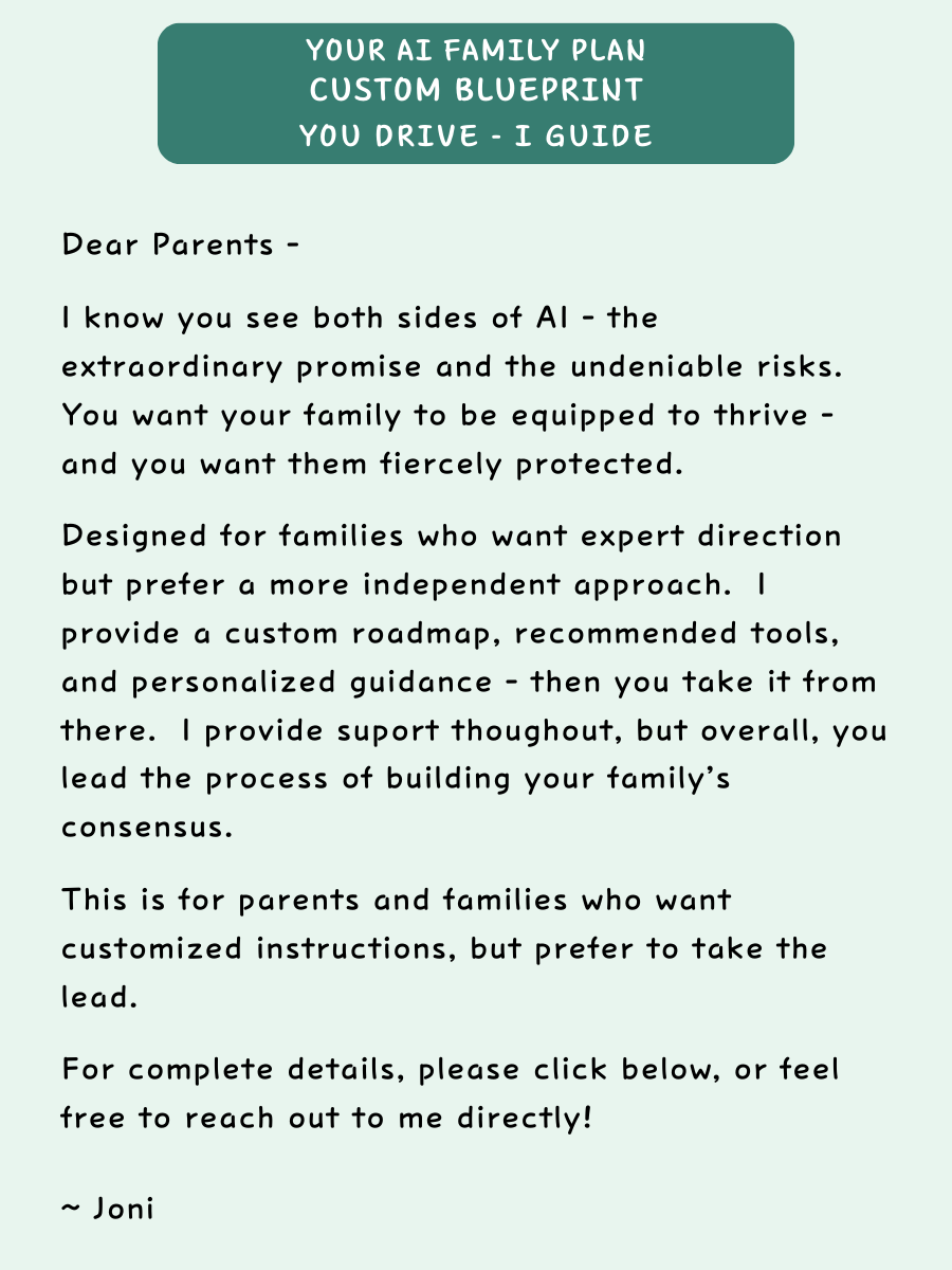 Family Plan - Custom Blueprint