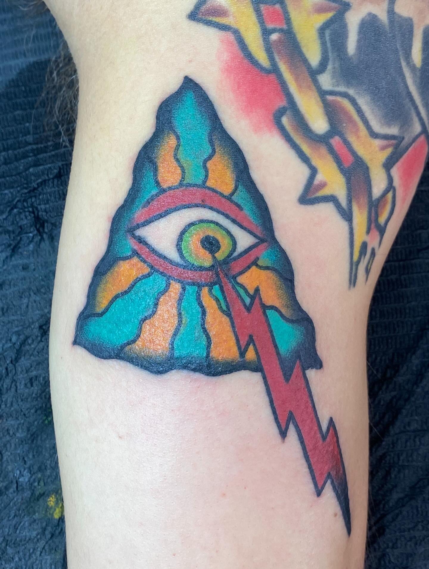 Dan Higgs flash on my good buddy @vantamuerte #tattoo #traditionaltattooflash #danhiggs