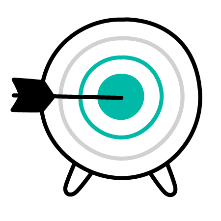 Icon shows bullseye.