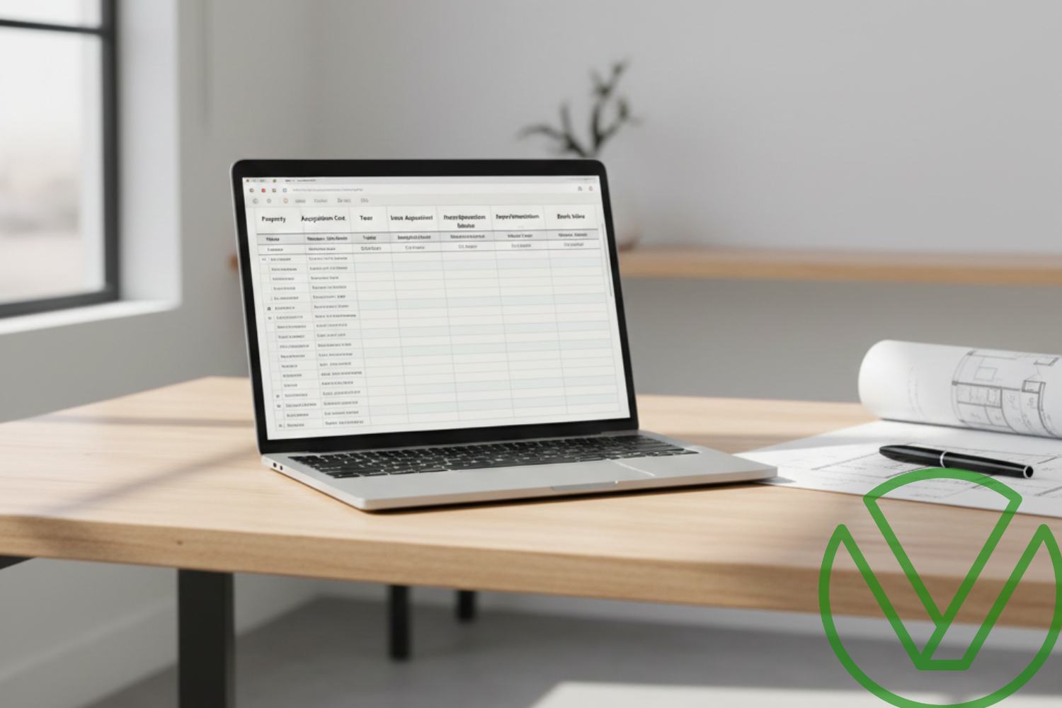 Image illustrating real estate tax strategy and depreciation planning for Arizona businesses.