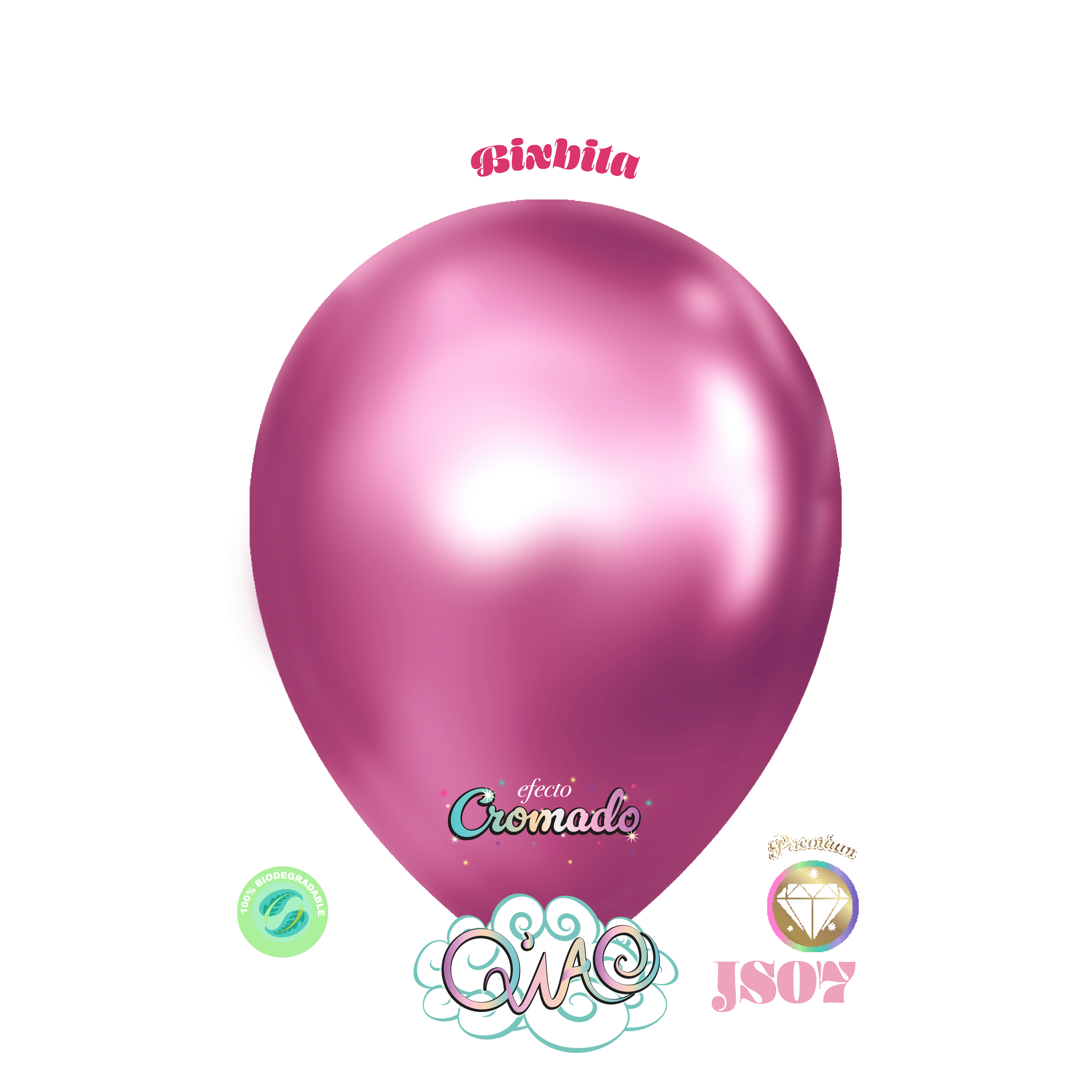 Globos Efecto Cromado