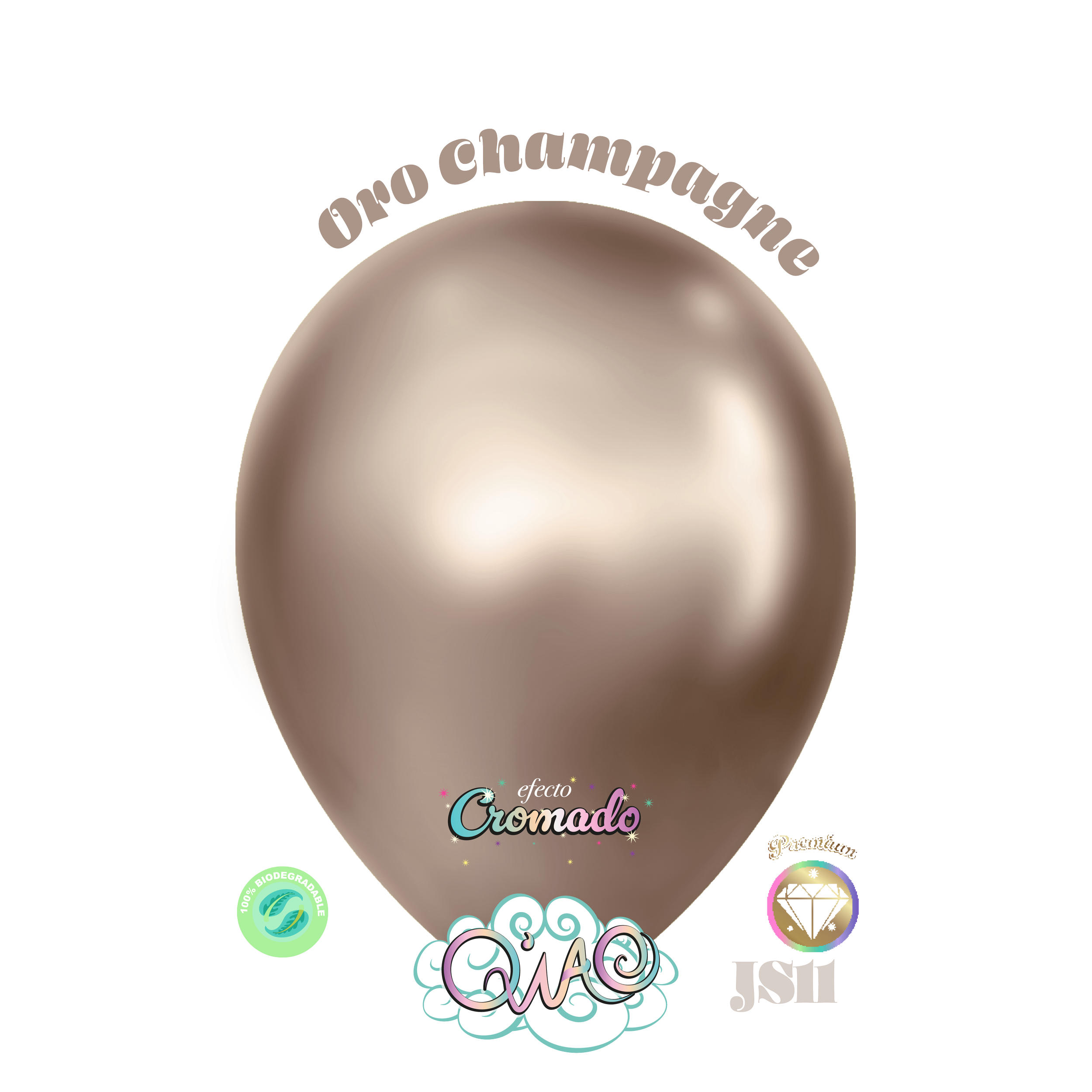 Globos Efecto Cromado