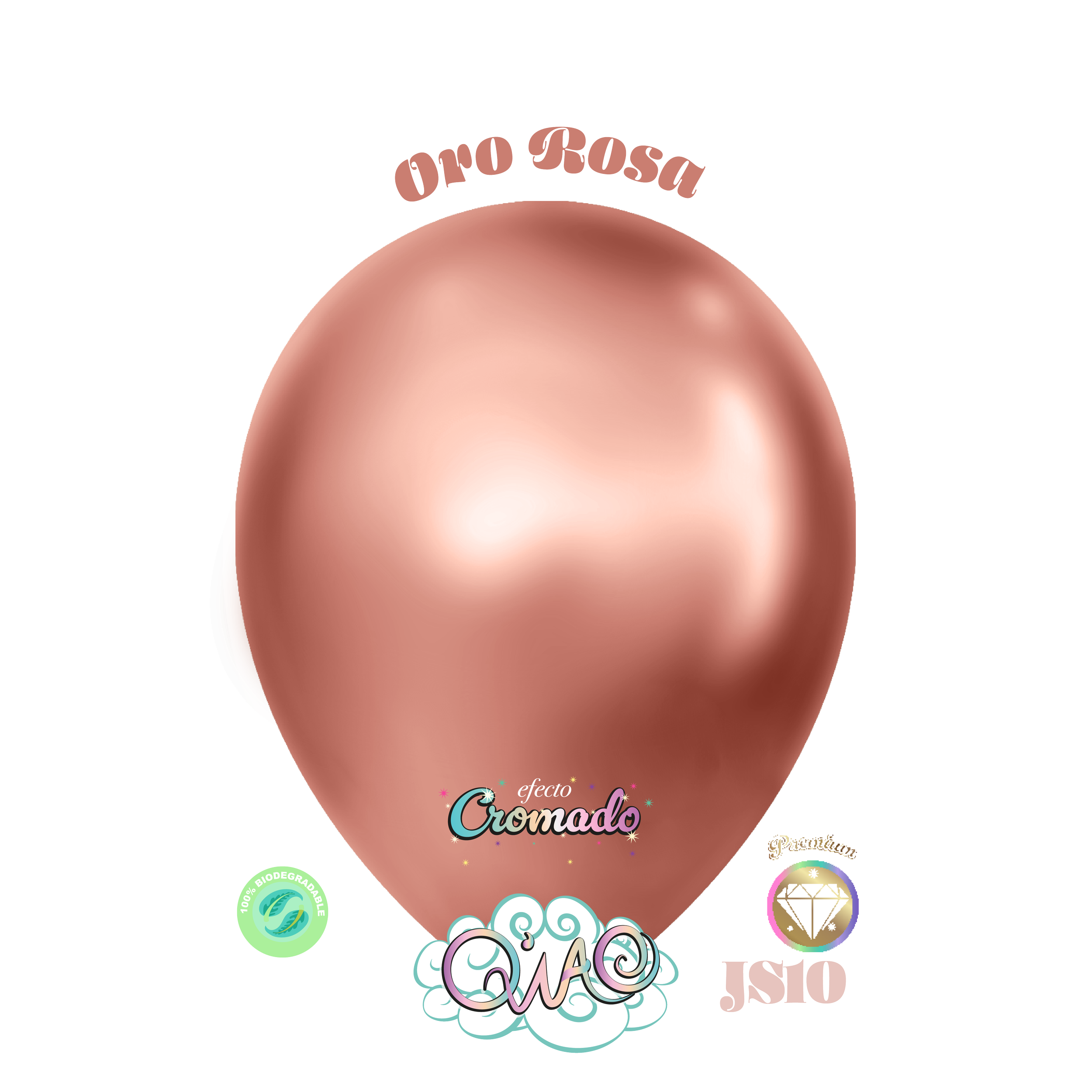 JS10 Oro Rosa efecto Cromado