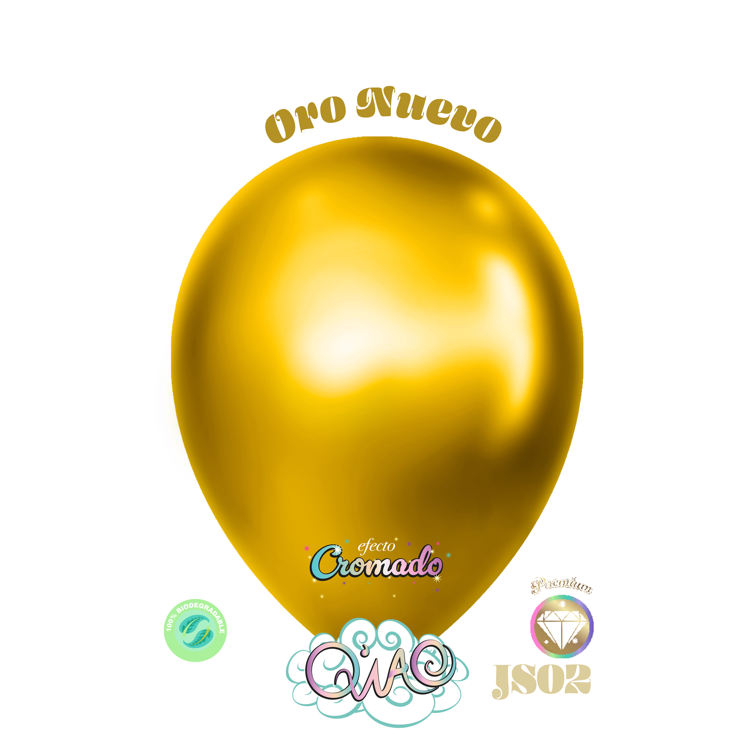 Globos Efecto Cromado
