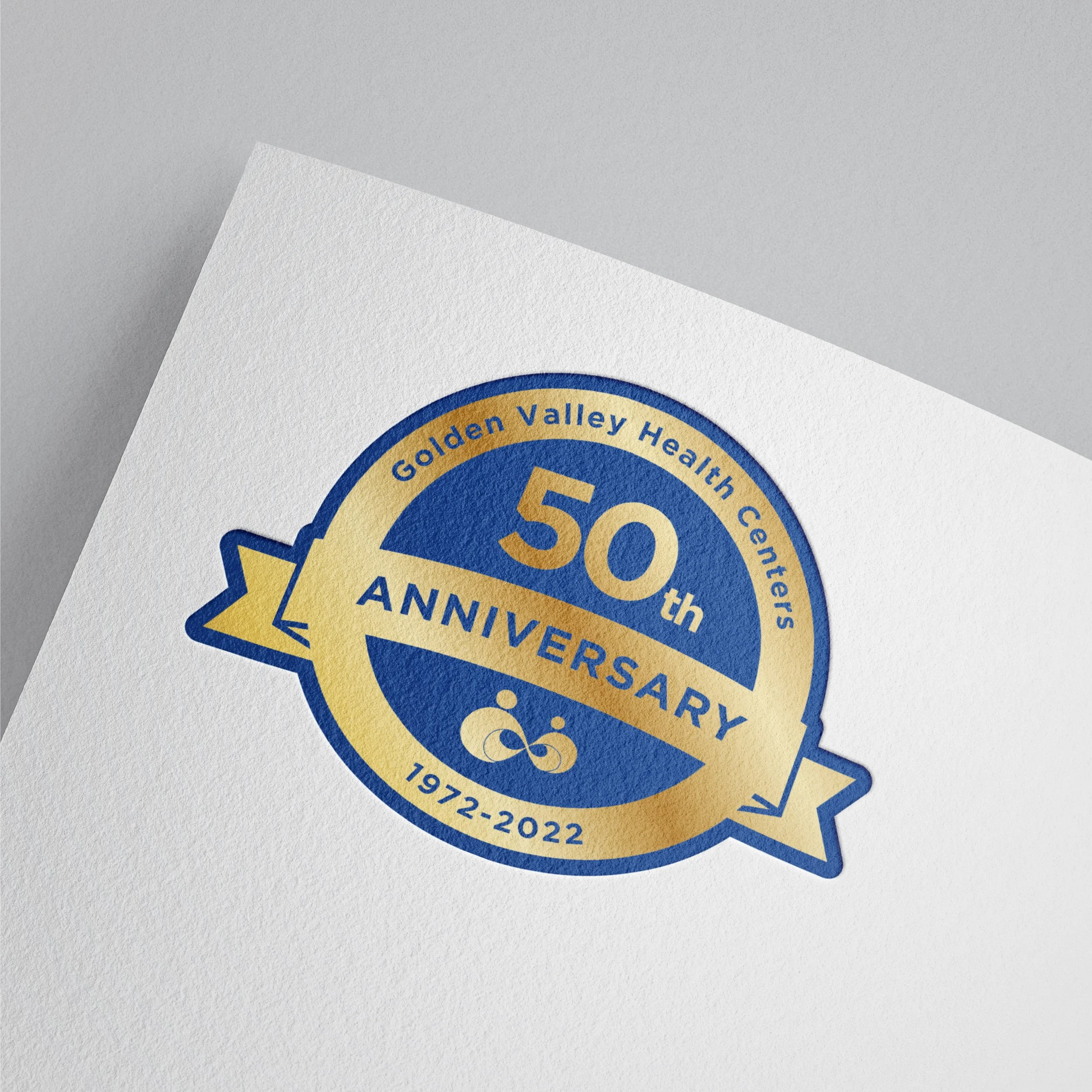 A series of logos created within a unified brand system