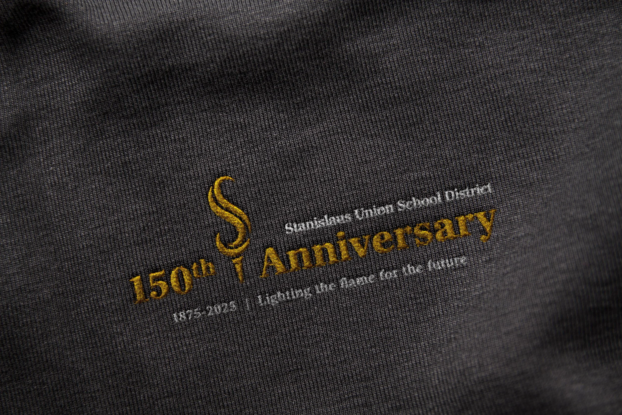 150th anniversary logo and refined district rebrand