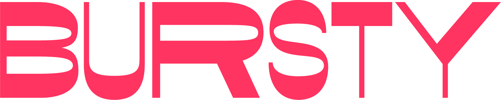 Bursty logo