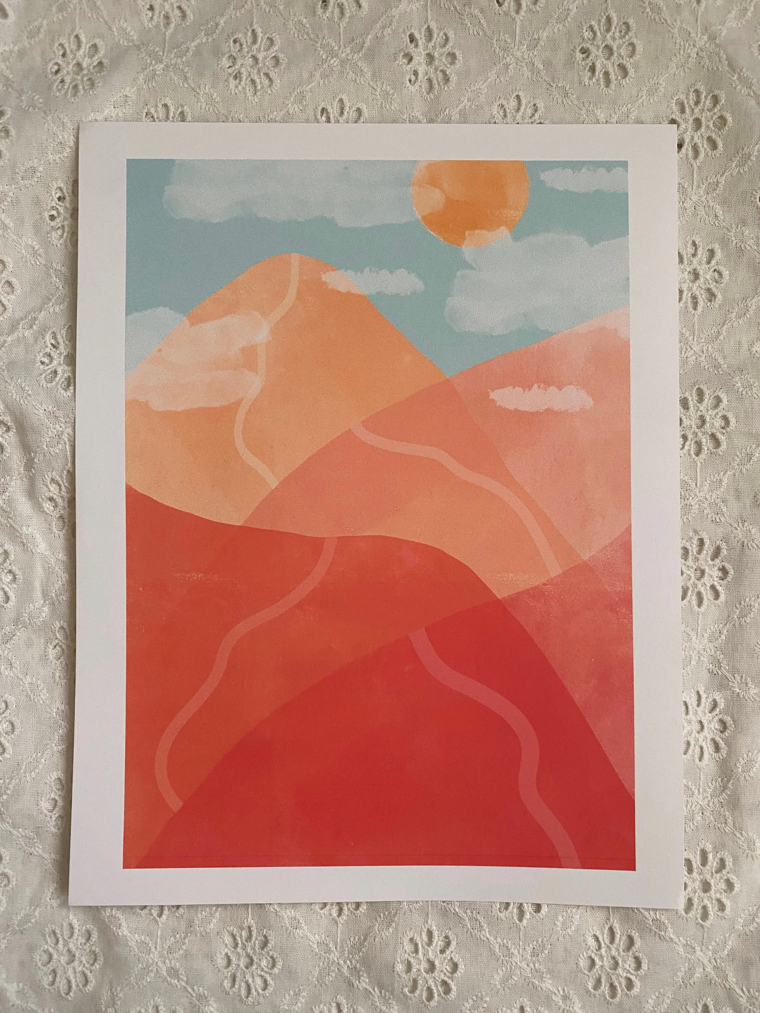 Mountains Print