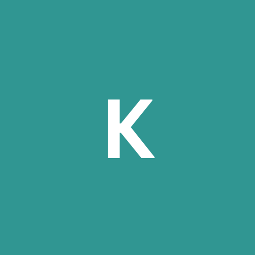 A teal background with a white capital letter K in the center.