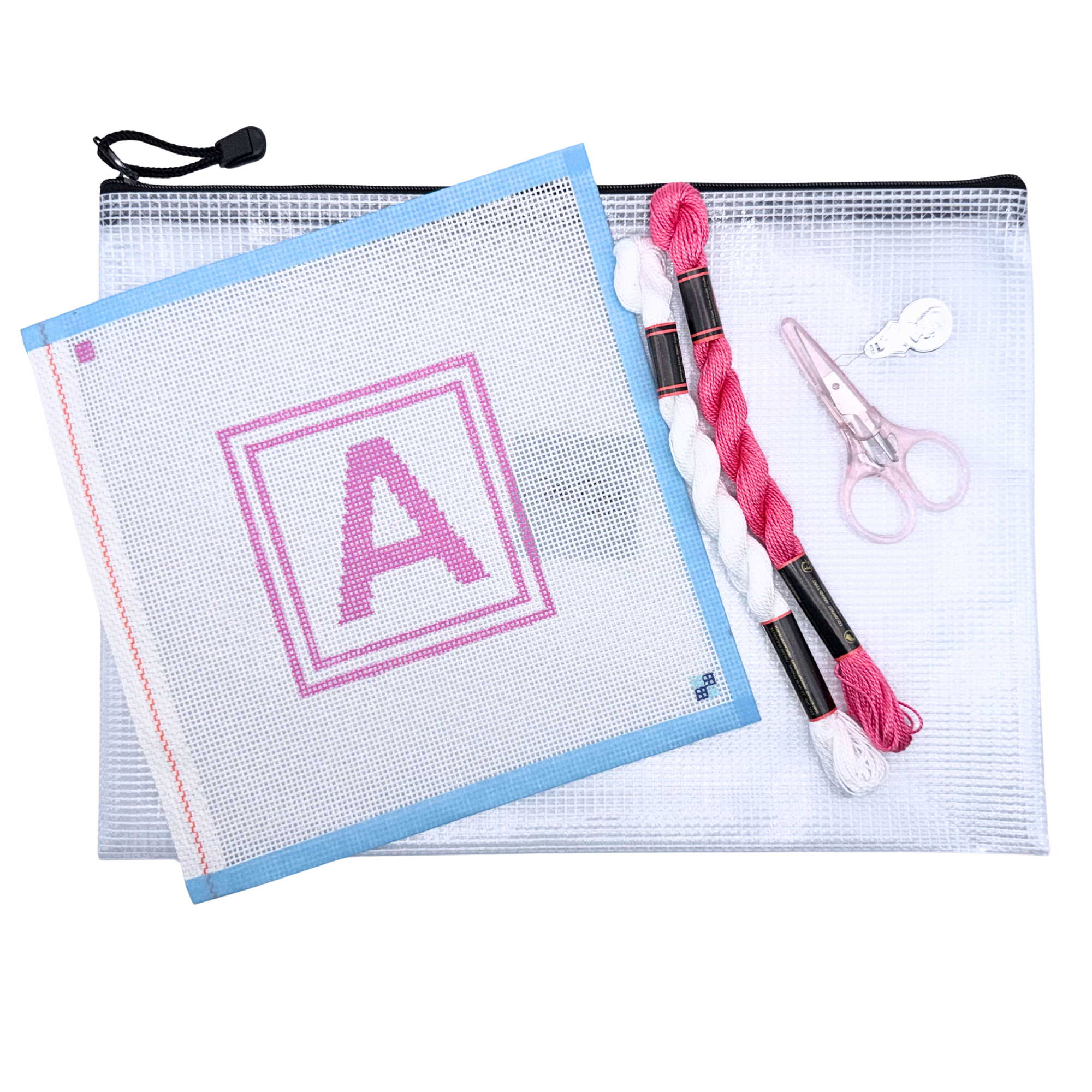 single letter needlepoint kit