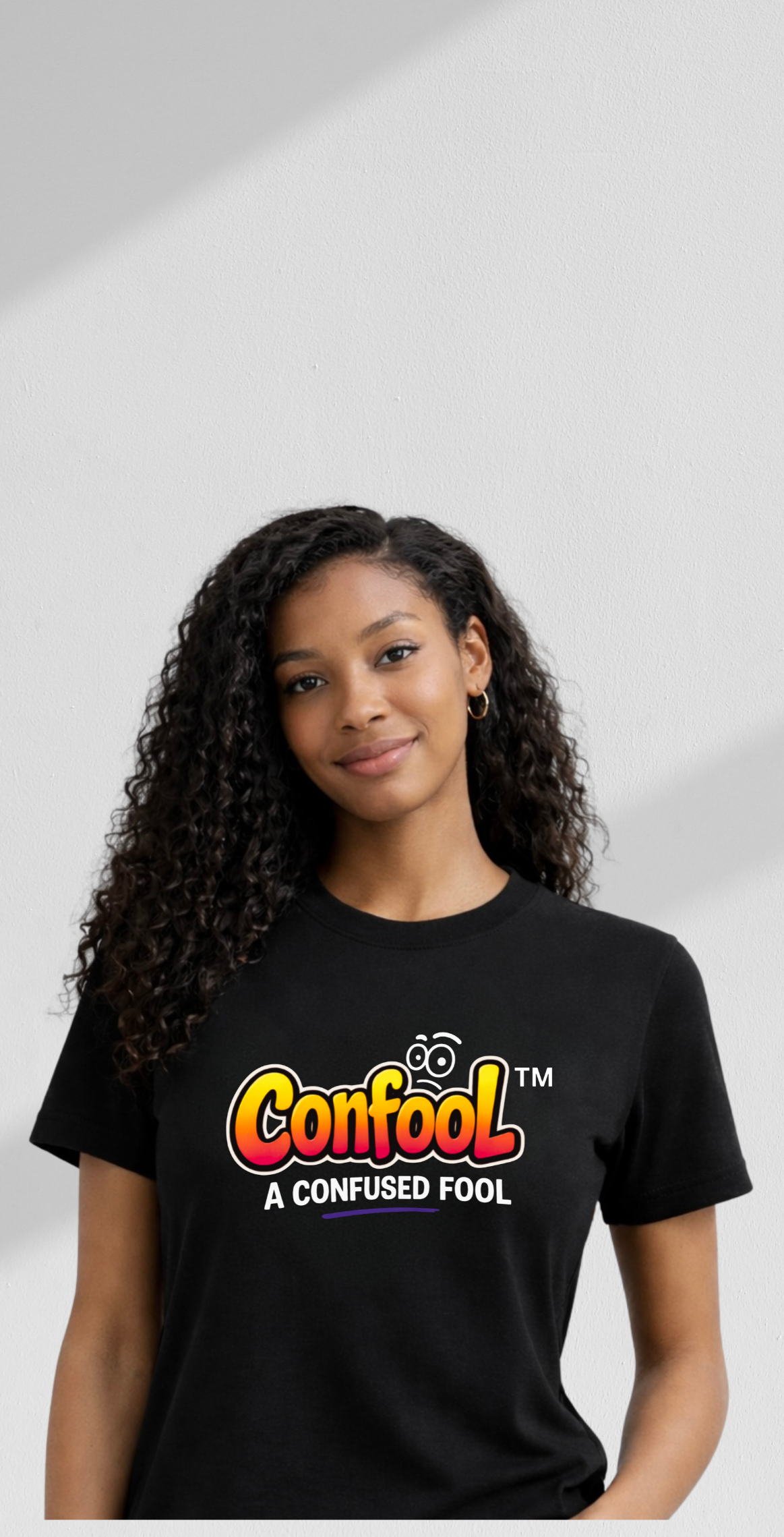 Confool™ Signature T-Shirt— Black Edition (Limited Release)