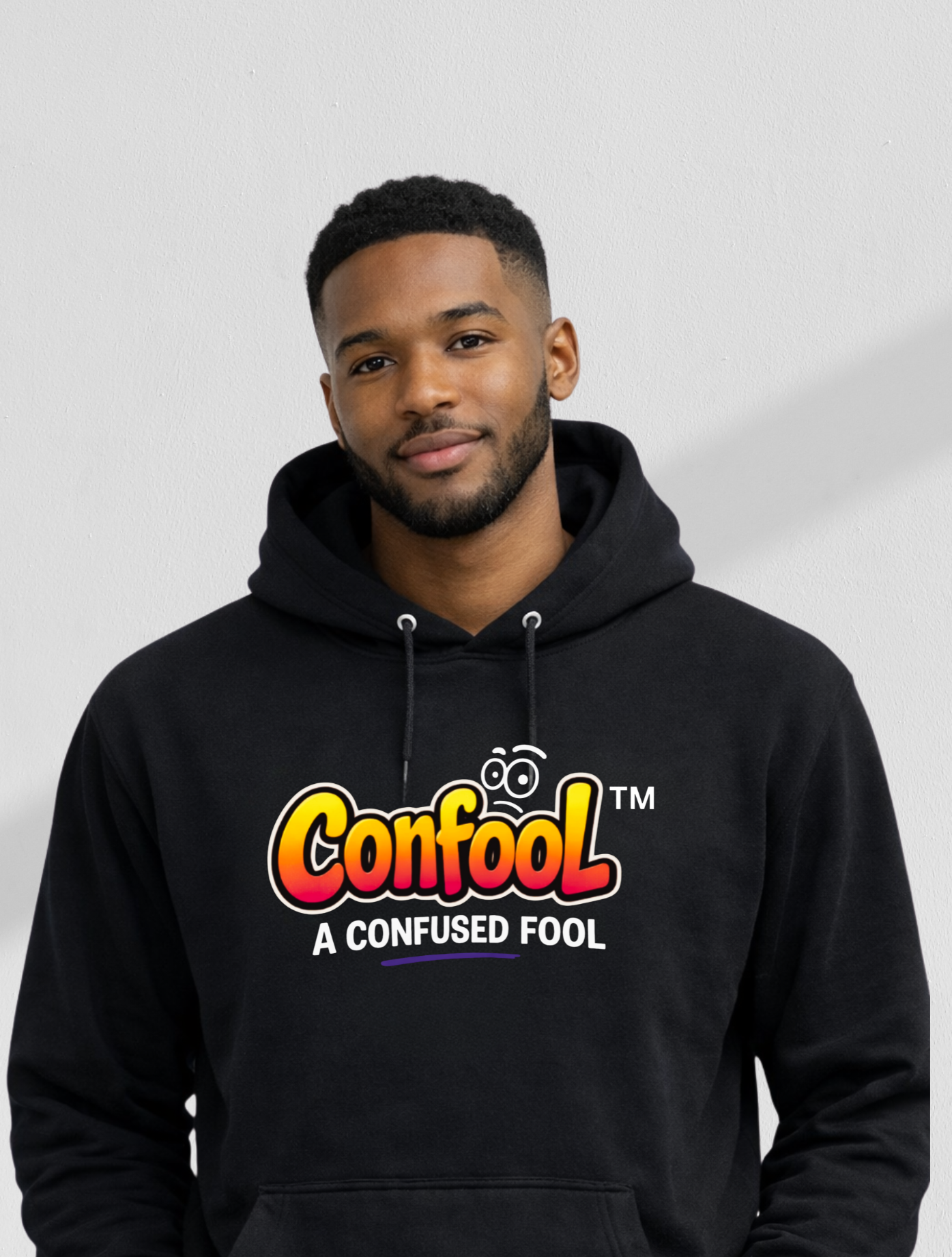 Confool™ Signature Hoodie — Black Edition (Limited Release) One Size Fits All