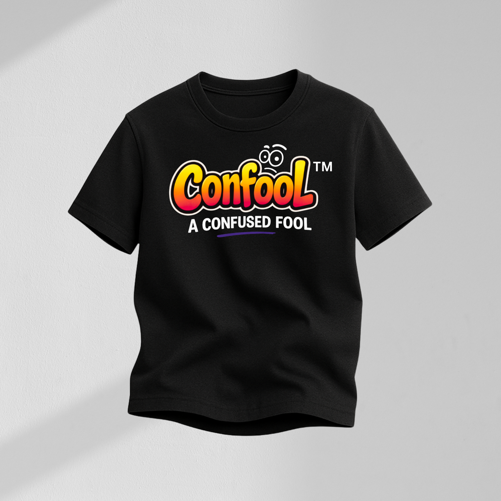 Confool™ Signature T-Shirt— Black Edition (Limited Release)