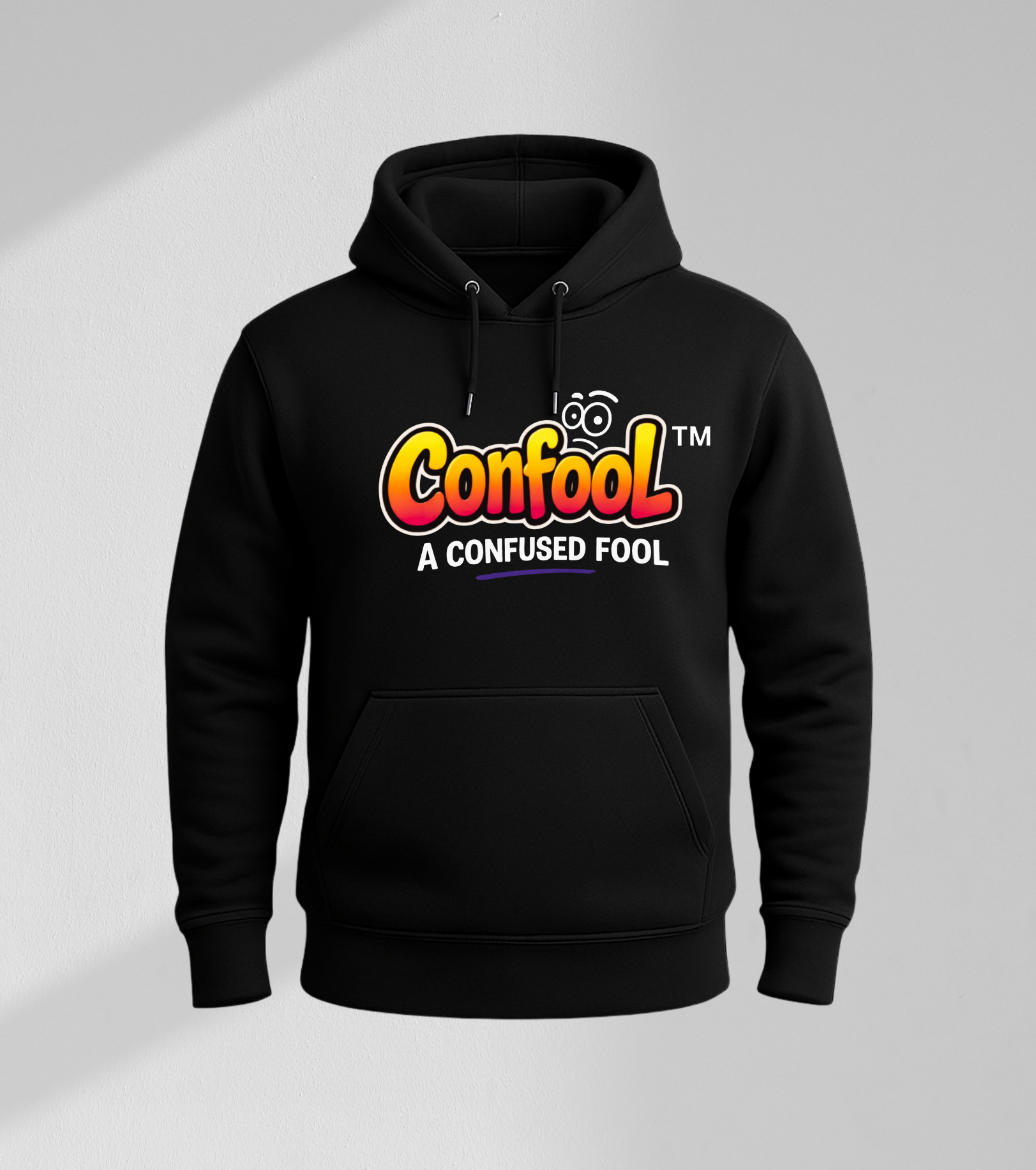 Confool™ Signature Hoodie — Black Edition (Limited Release) One Size Fits All