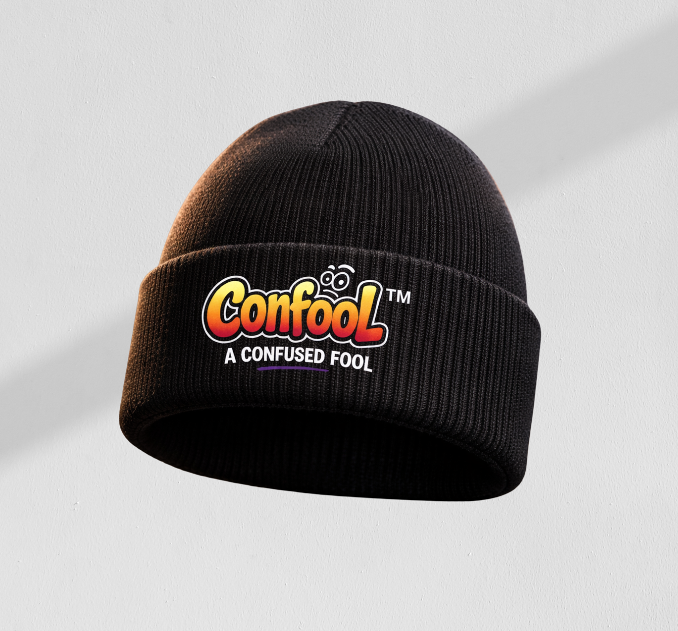 Confool™ Signature Beanie - Black Edition (Limited Release)